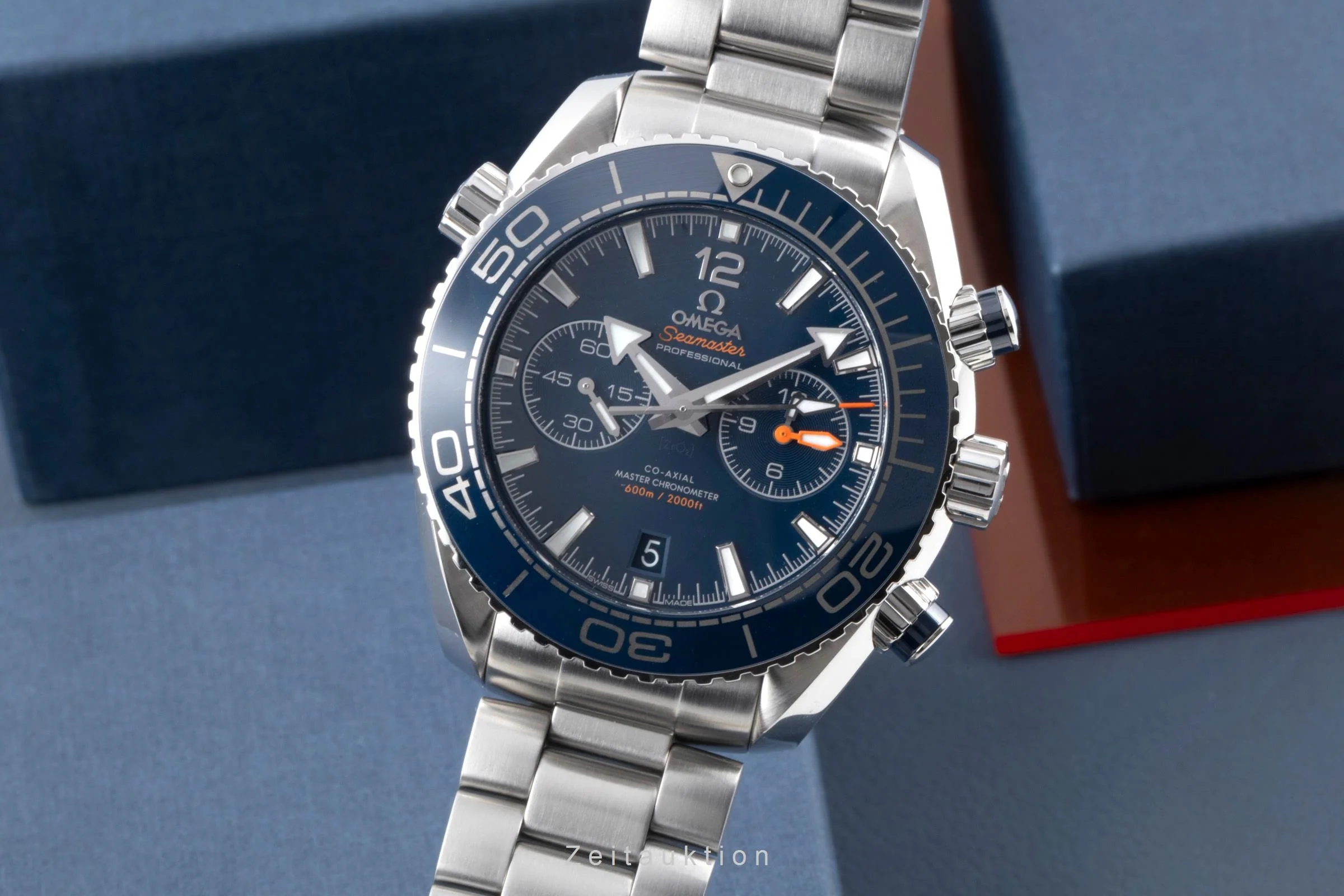 Omega Seamaster chronograph steel automatic men's watch 215.30.46.51.03.001  [2600870] - Image 2