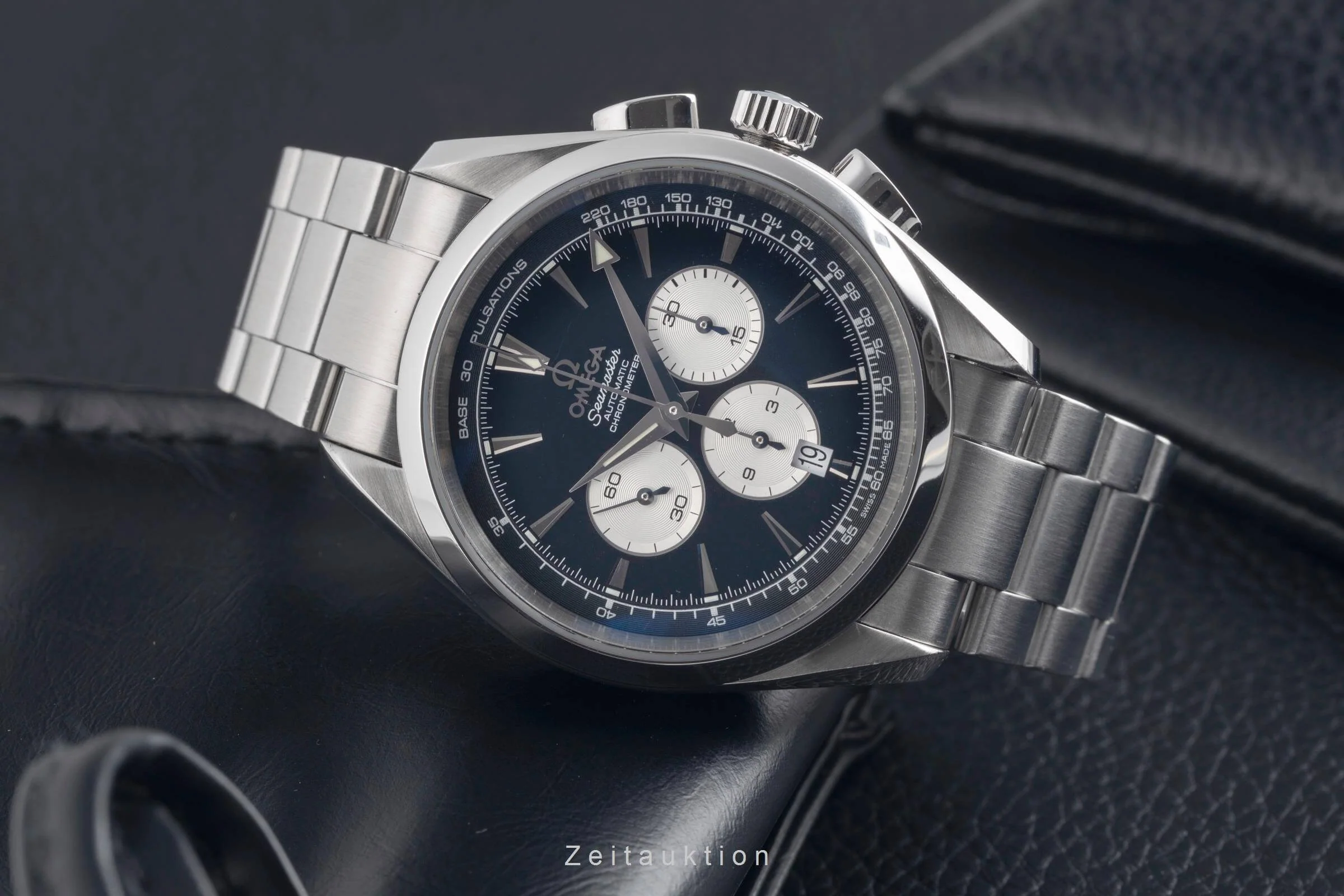 Omega Seamaster chronograph steel automatic men's watch 221.10.42.10.01.002  [2502058] - Image 3