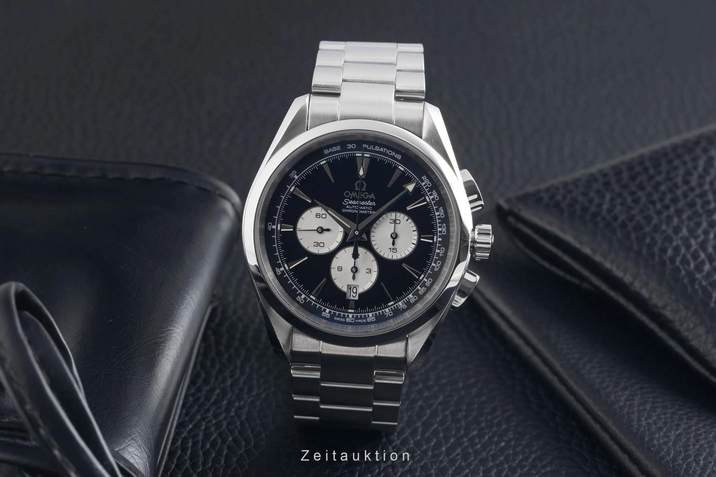 Omega Seamaster chronograph steel automatic men's watch 221.10.42.10.01.002  [2502058] - Image 4