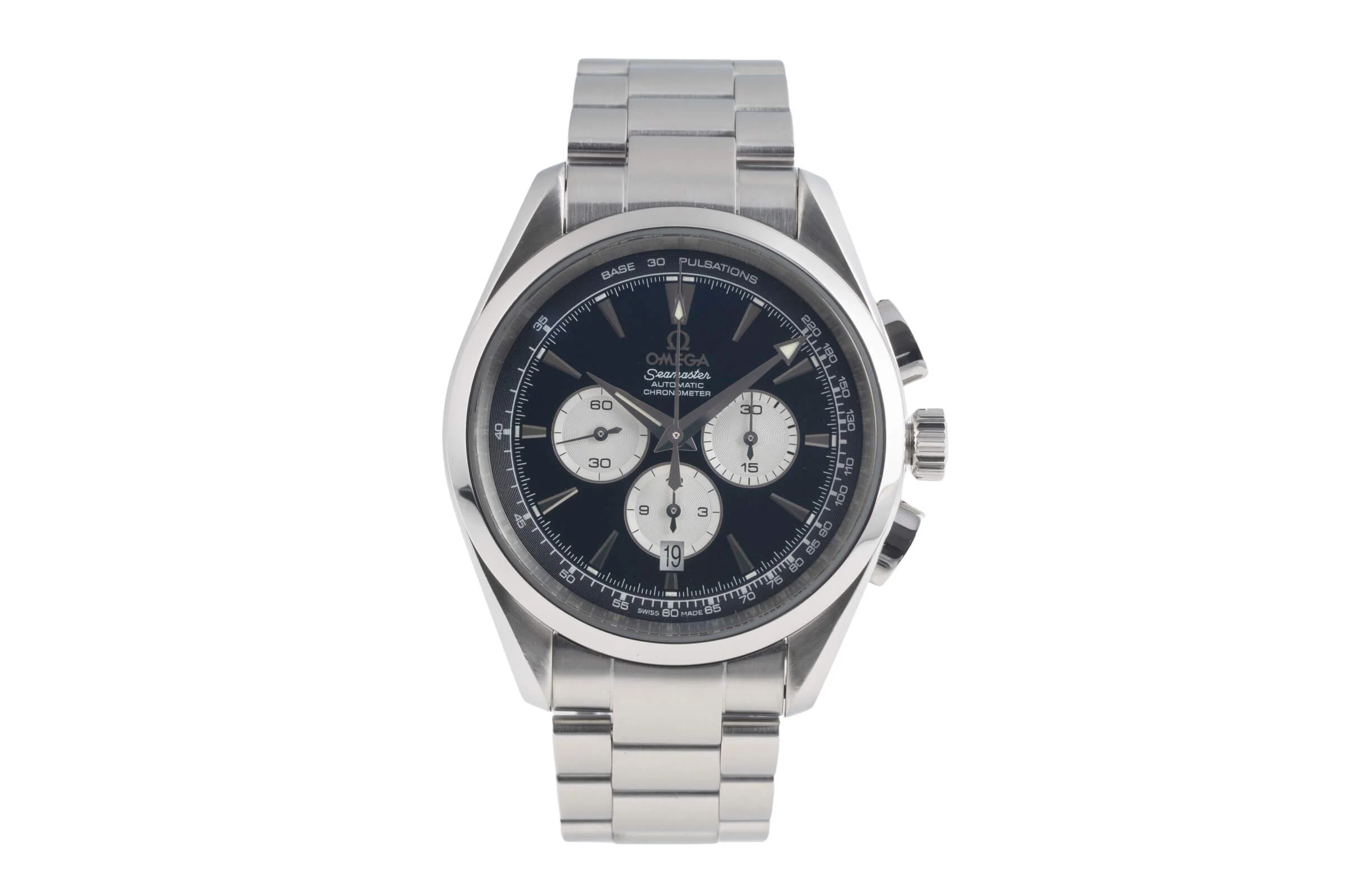 Omega Seamaster chronograph steel automatic men's watch 221.10.42.10.01.002  [2502058] - Image 5