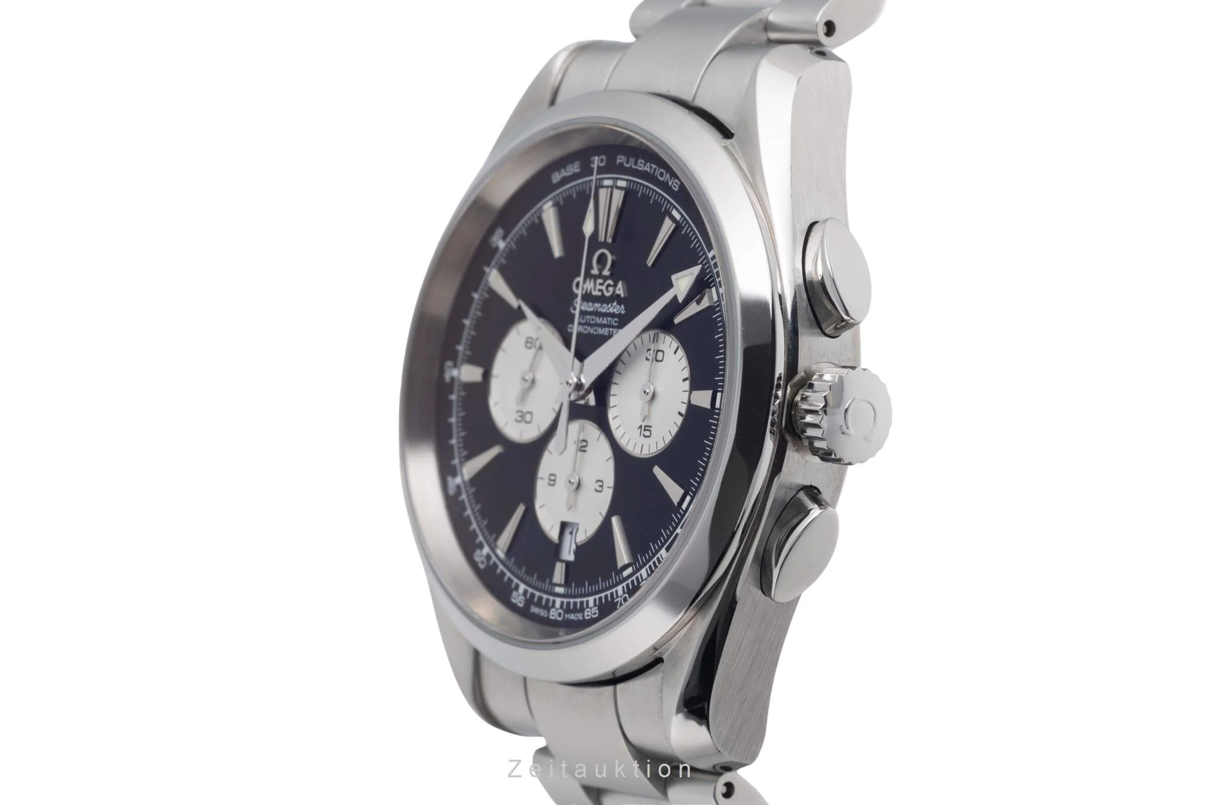 Omega Seamaster chronograph steel automatic men's watch 221.10.42.10.01.002  [2502058] - Image 7