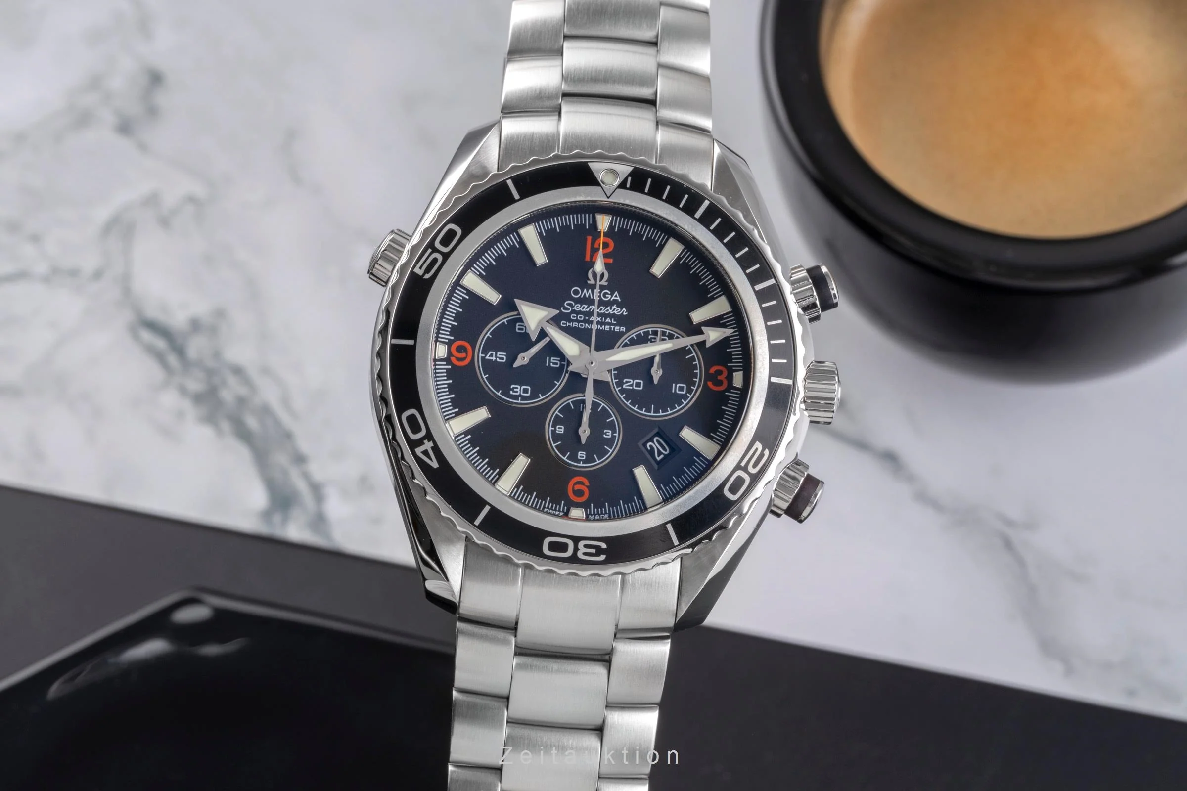 Omega Seamaster chronograph steel automatic men's watch 2210.51.00 LP: 9900EUR  [2505094] - Image 2