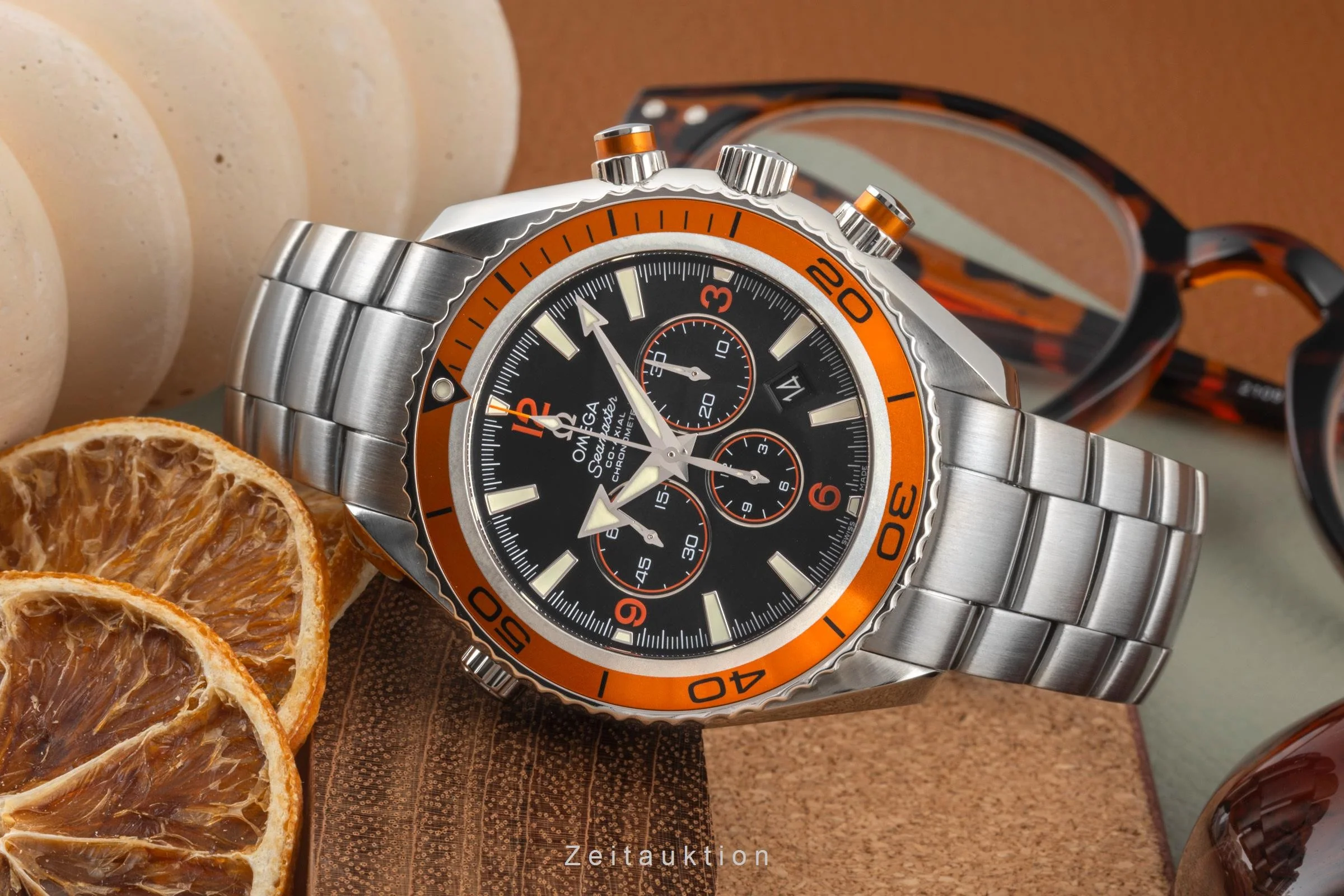 Omega Seamaster chronograph steel automatic men's watch 2218.50.00  [2400471] - Image 2