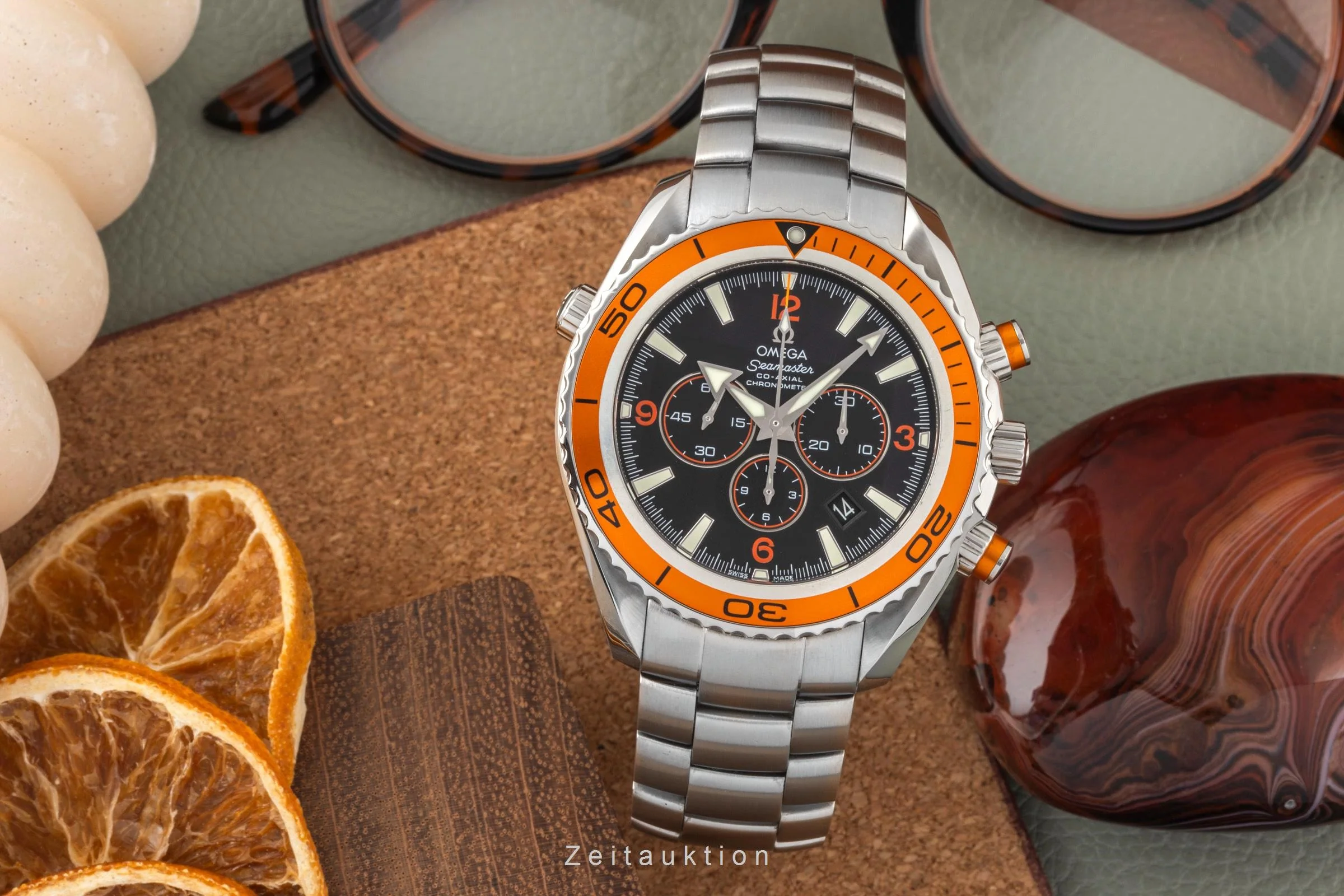 Omega Seamaster chronograph steel automatic men's watch 2218.50.00  [2400471] - Image 3