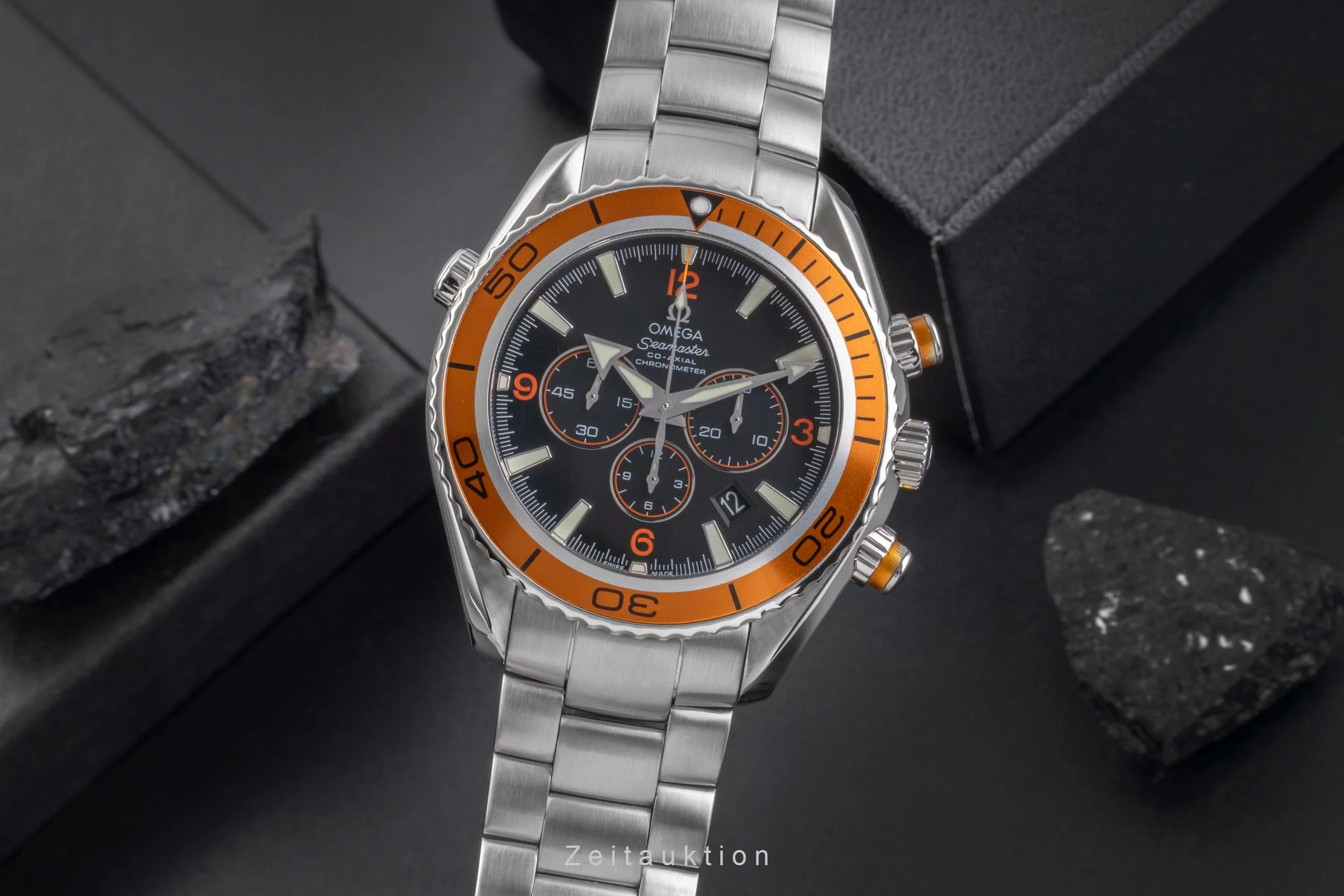 Omega Seamaster chronograph steel automatic men's watch 2218.50.00 LP: 9900EUR  [2505769] - Image 2