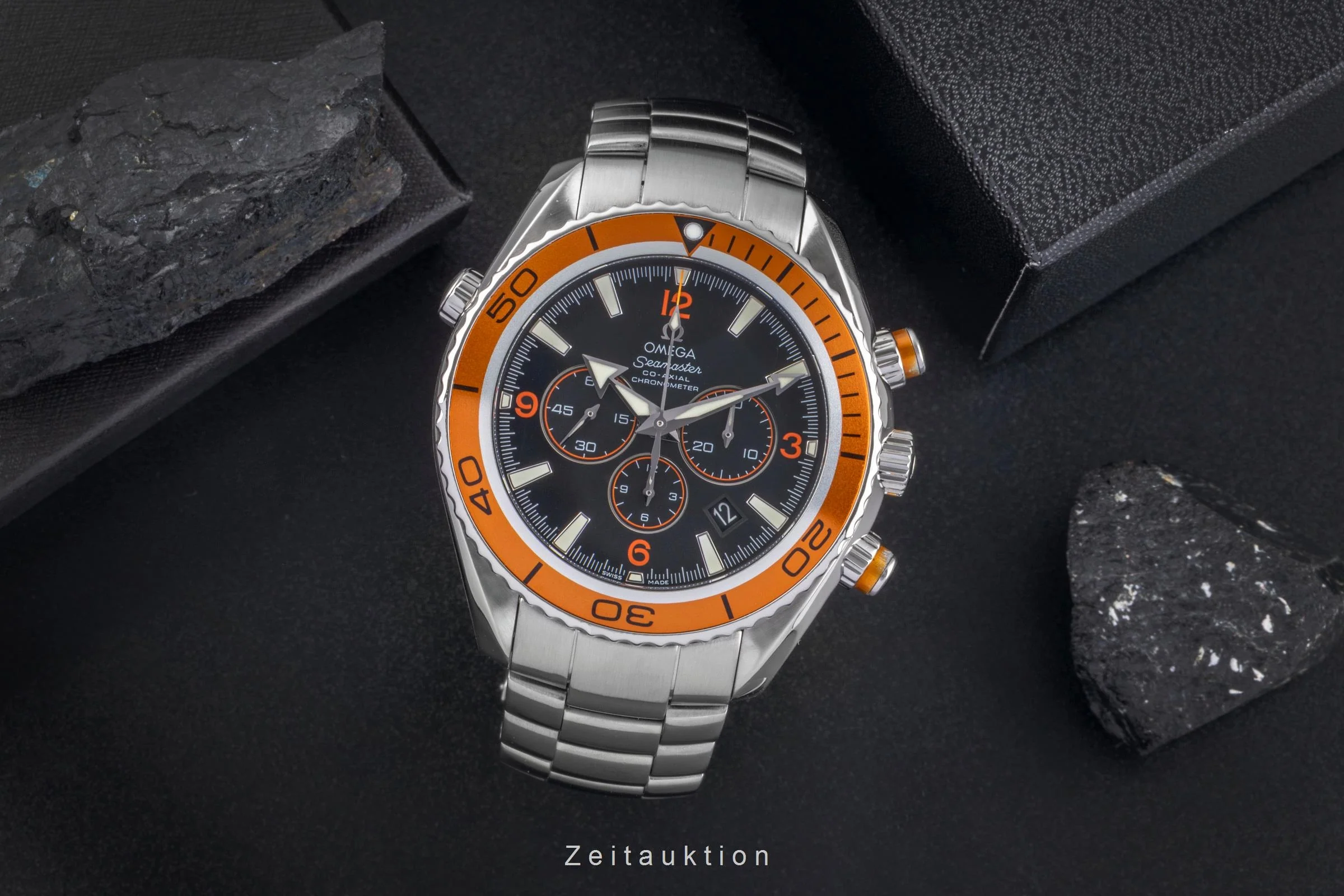 Omega Seamaster chronograph steel automatic men's watch 2218.50.00 LP: 9900EUR  [2505769] - Image 4