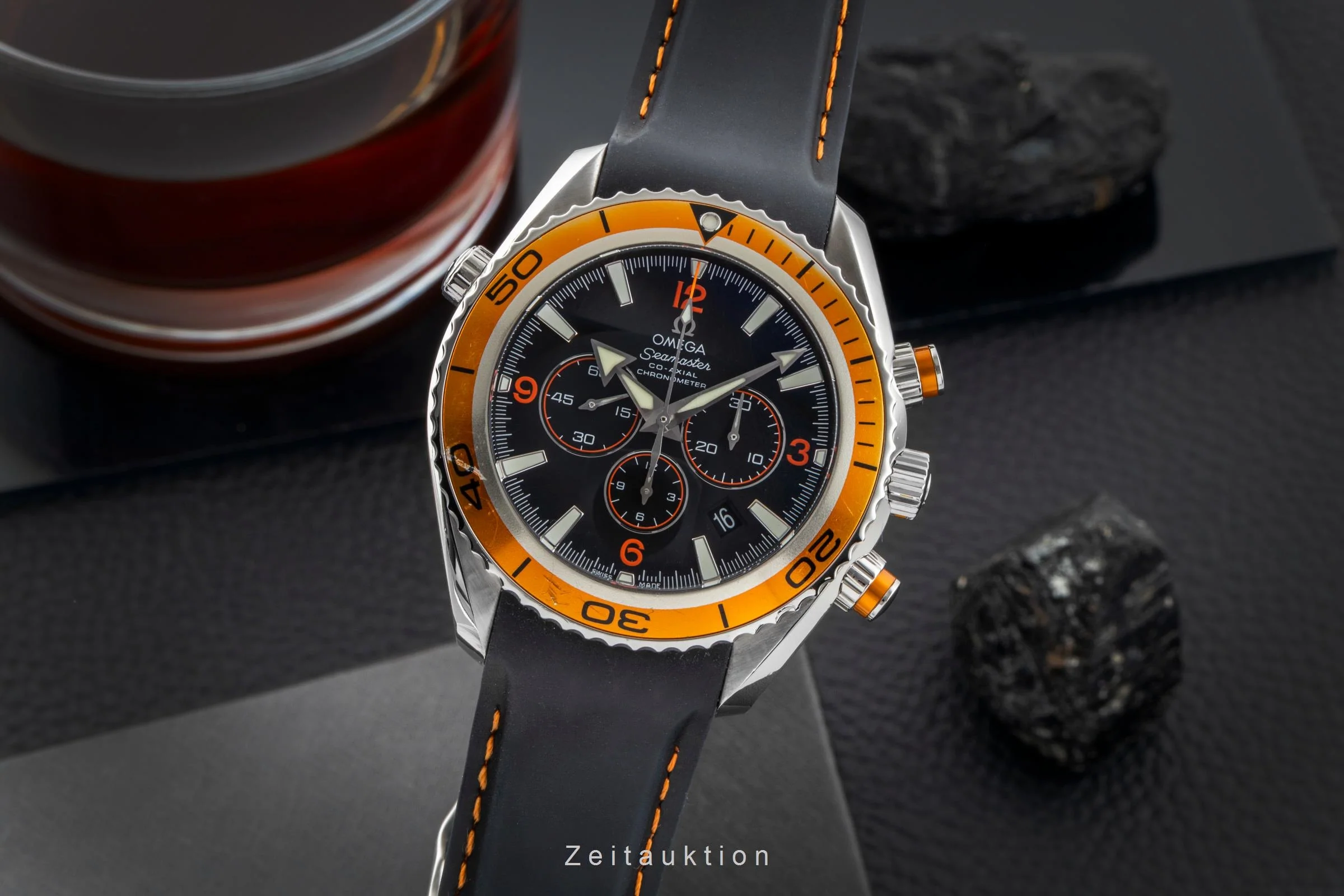 Omega Seamaster chronograph steel automatic men's watch 2218.50  [2600326] - Image 2