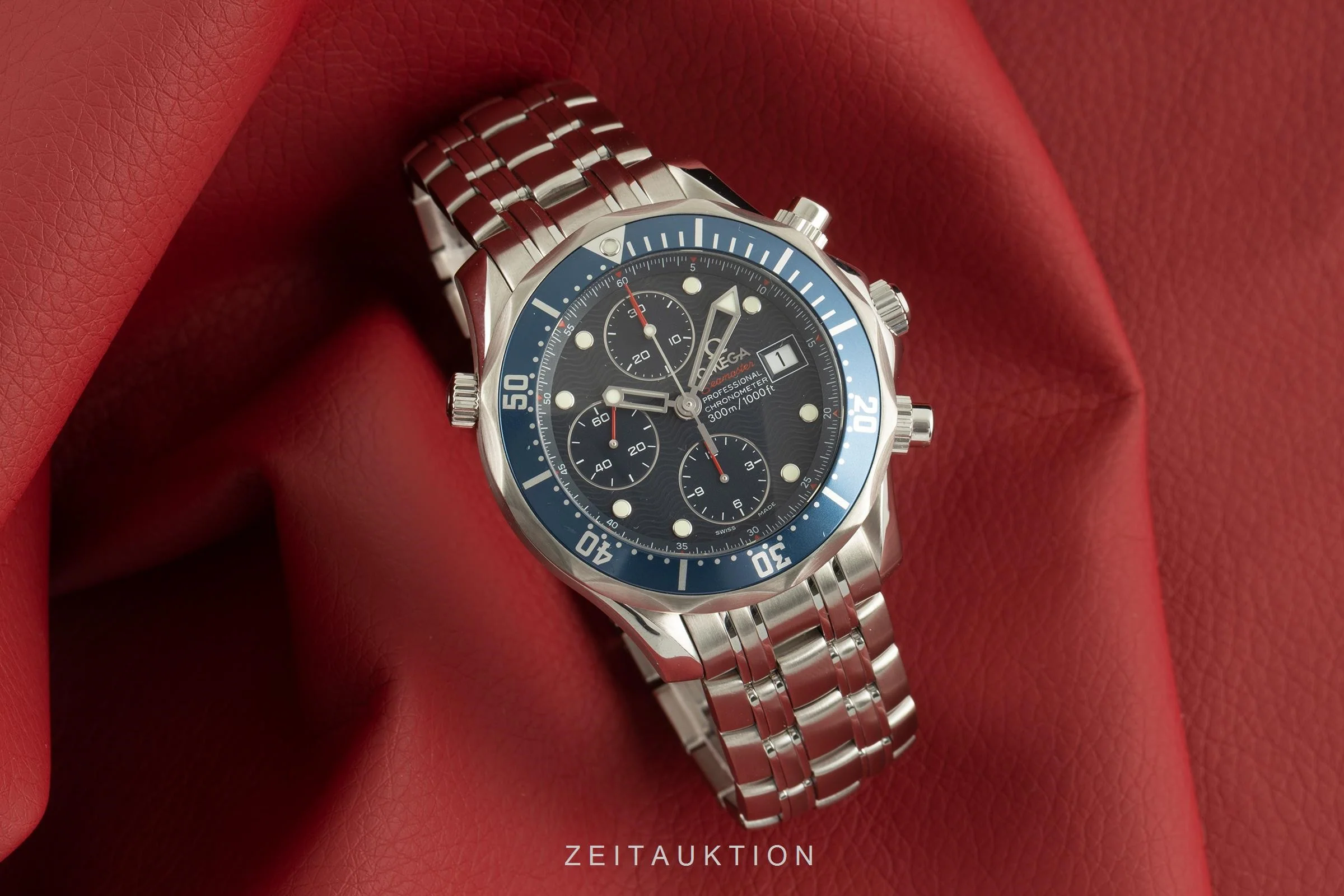 Omega Seamaster chronograph steel automatic men's watch 2225.80.00, 178.0522  [2101499] - Image 3