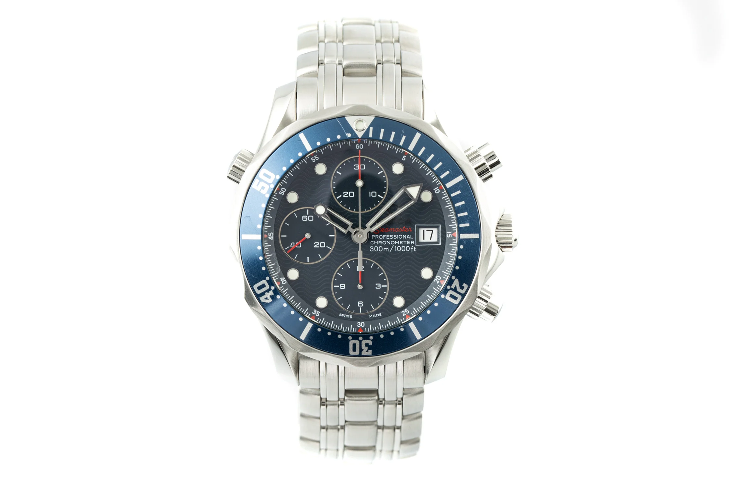 Omega Seamaster chronograph steel automatic men's watch 2225.80.00, 178.0522  [2200921] - Image 4