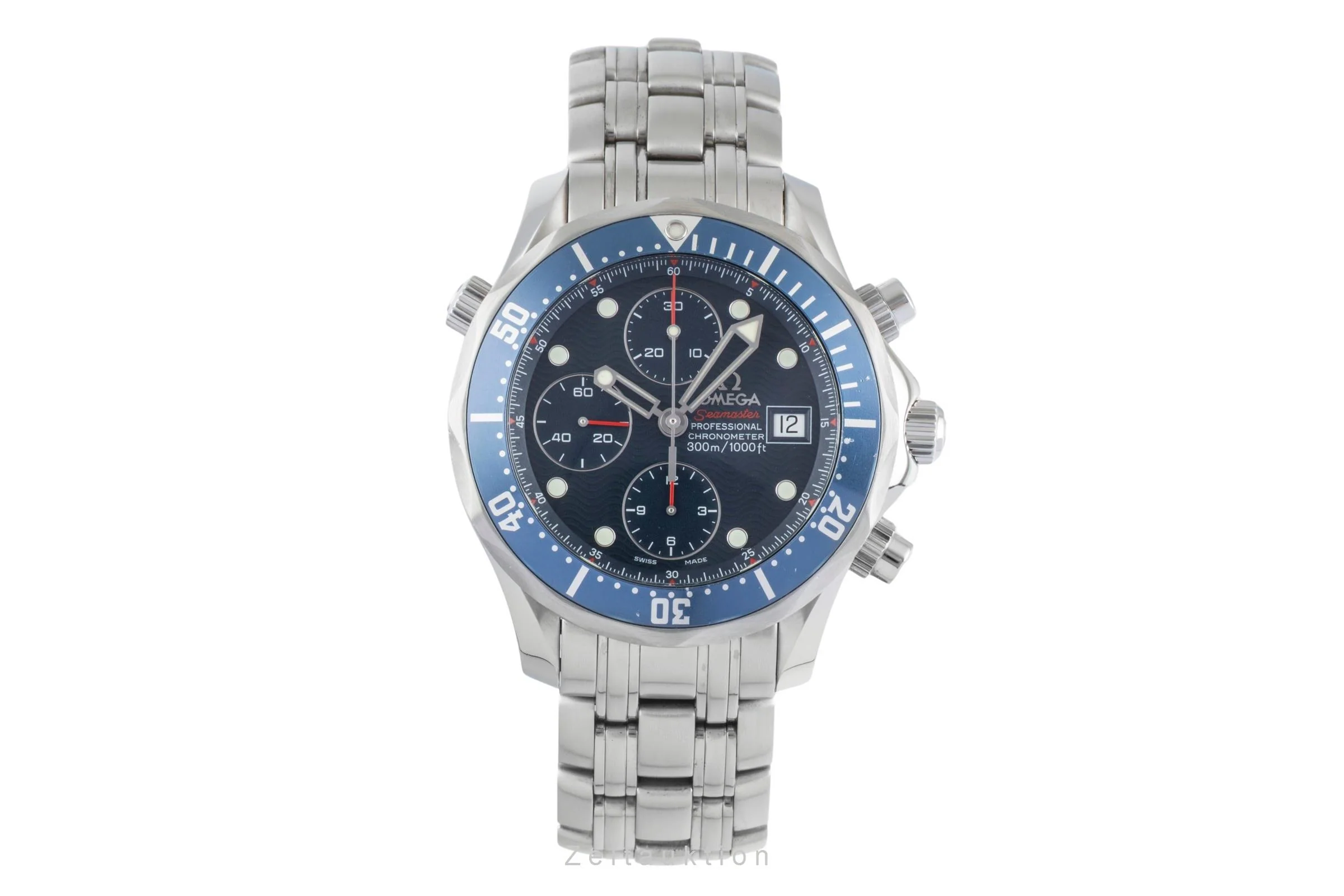 Omega Seamaster chronograph steel automatic men's watch 2225.80.00 LP: 9300EUR  [2504030] - Image 5