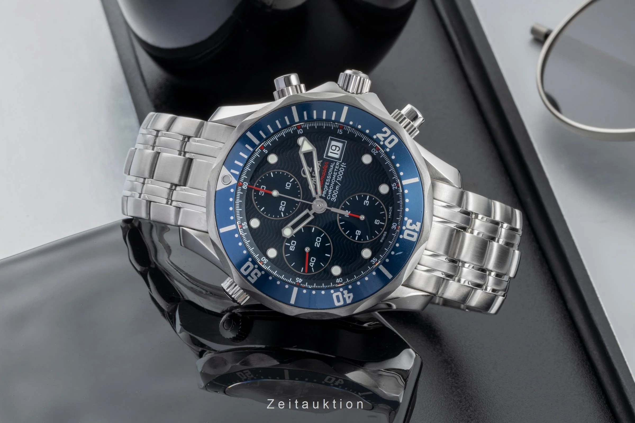 Omega Seamaster chronograph steel automatic men's watch 2225.80.00  [2506446] - Image 3