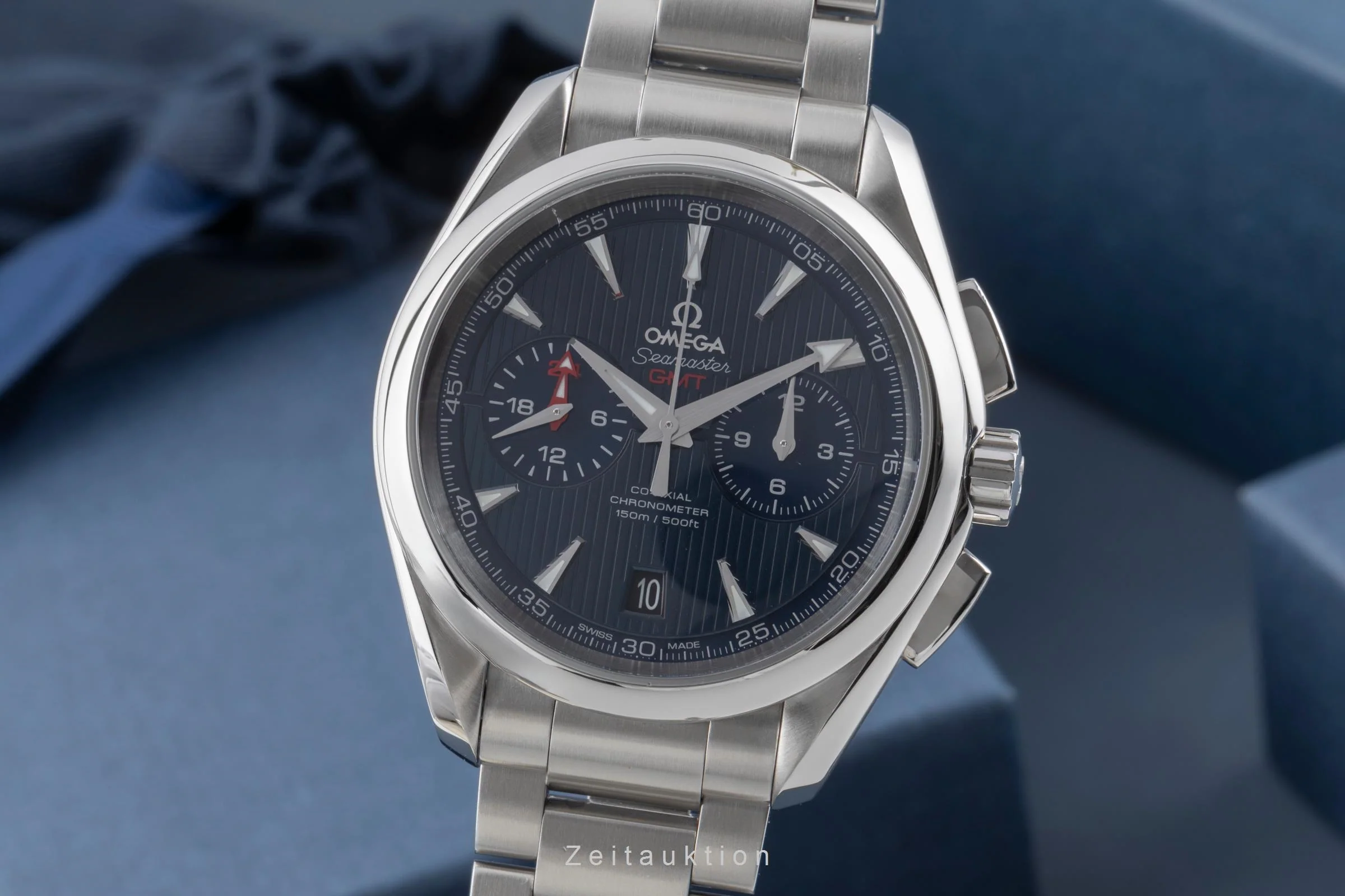 Omega Seamaster chronograph steel automatic men's watch 231.10.43.52.03.001  [2504255] - Image 2