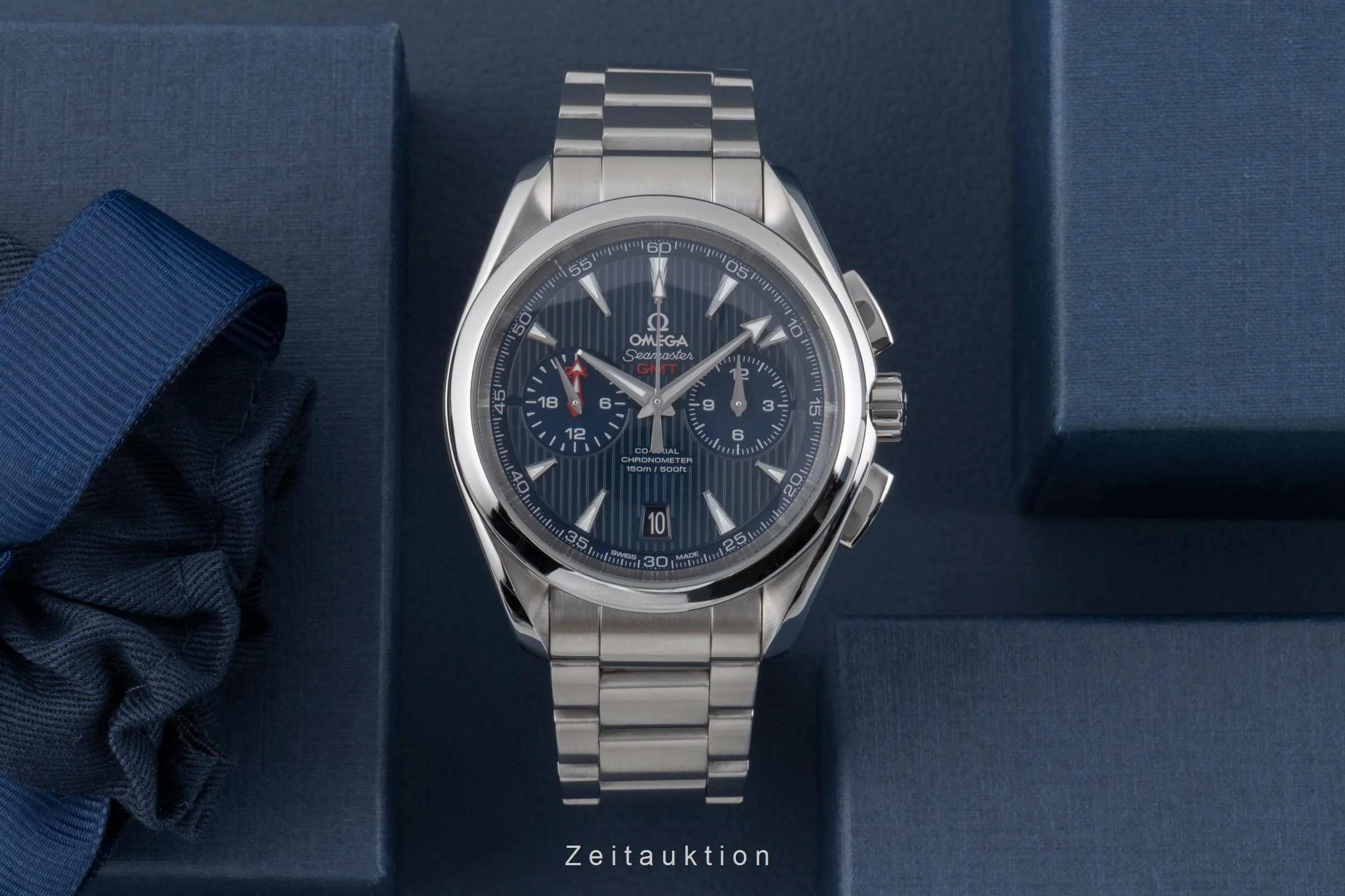 Omega Seamaster chronograph steel automatic men's watch 231.10.43.52.03.001  [2504255] - Image 4