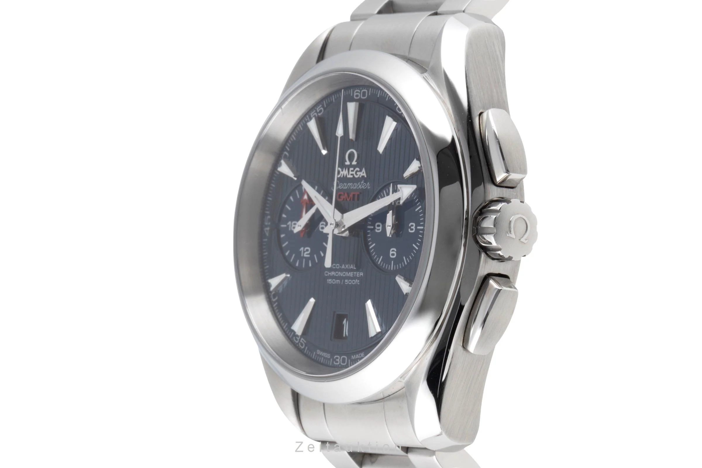 Omega Seamaster chronograph steel automatic men's watch 231.10.43.52.03.001  [2504255] - Image 7