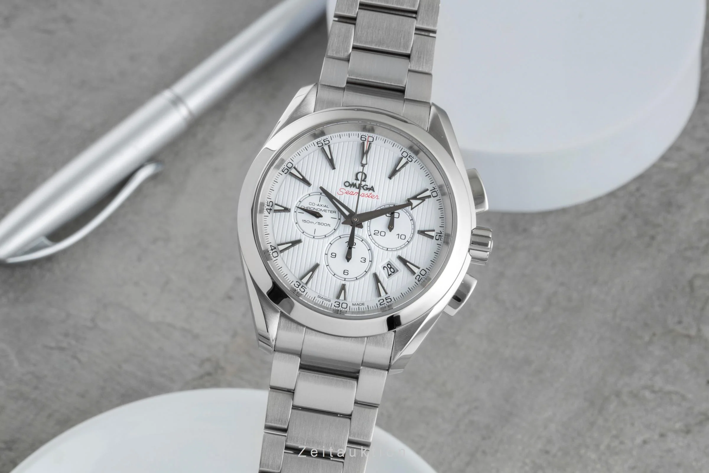 Omega Seamaster chronograph steel automatic men's watch 231.10.44.50.04.001  [2507006] - Image 2