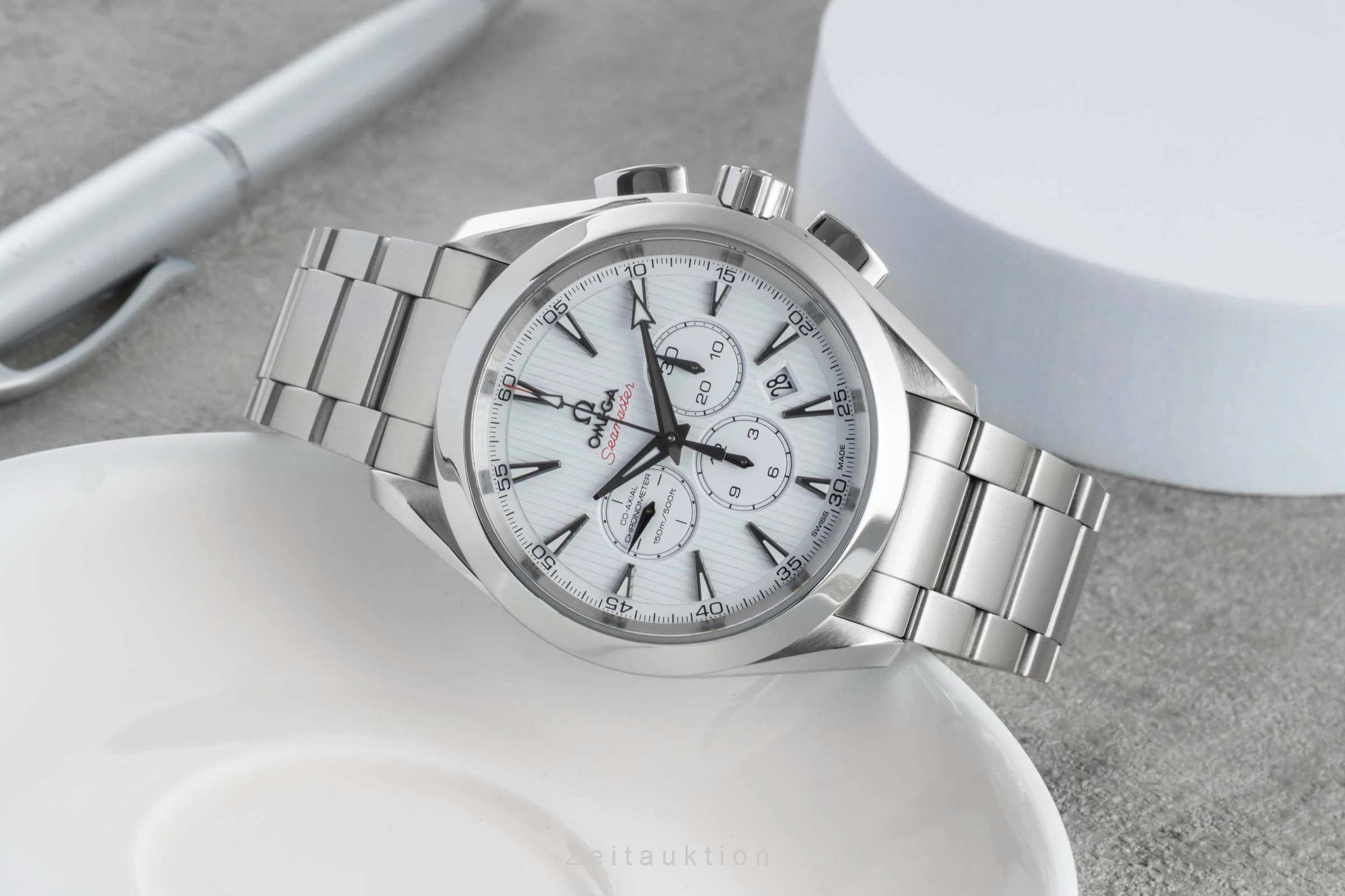 Omega Seamaster chronograph steel automatic men's watch 231.10.44.50.04.001  [2507006] - Image 3