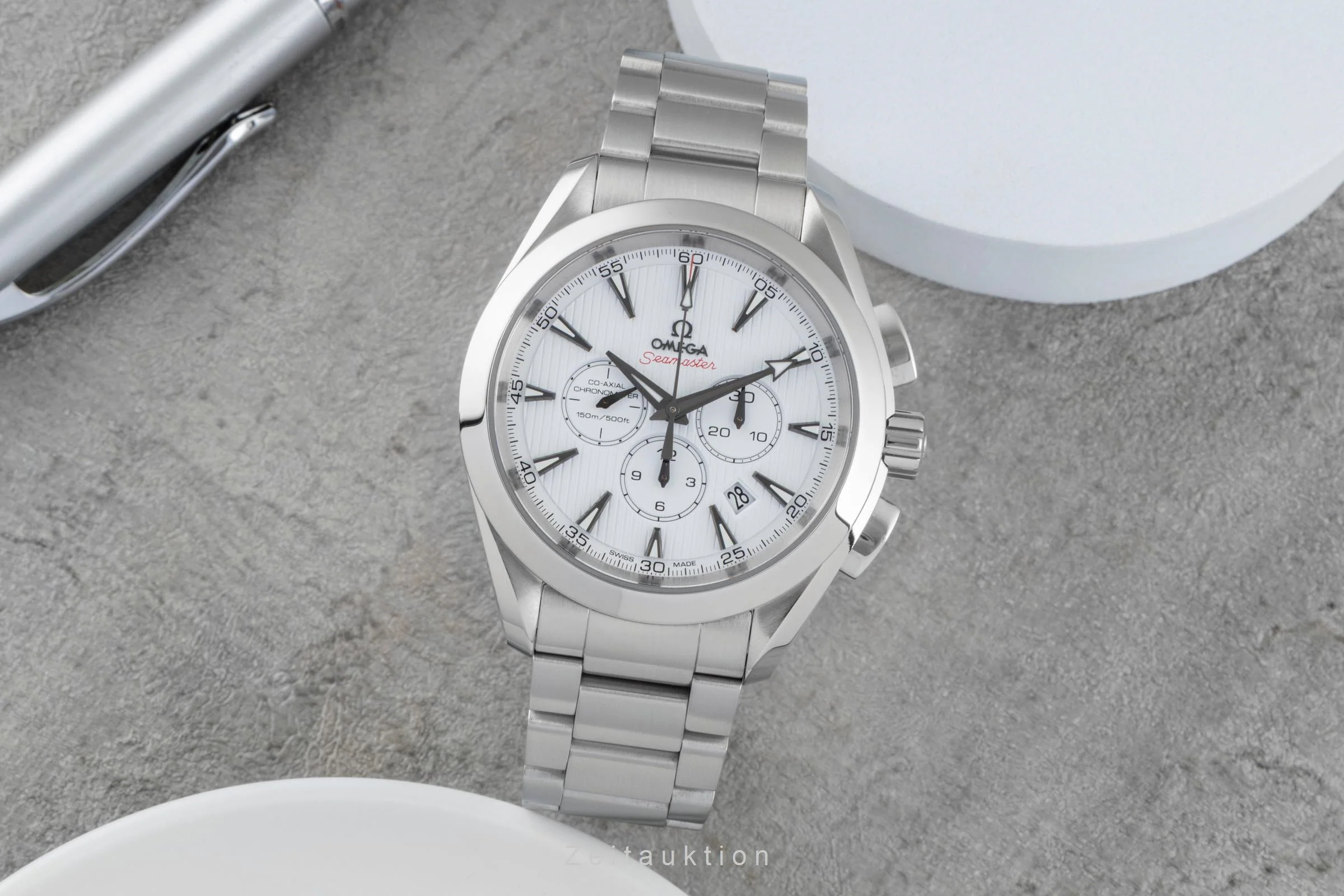 Omega Seamaster chronograph steel automatic men's watch 231.10.44.50.04.001  [2507006] - Image 4