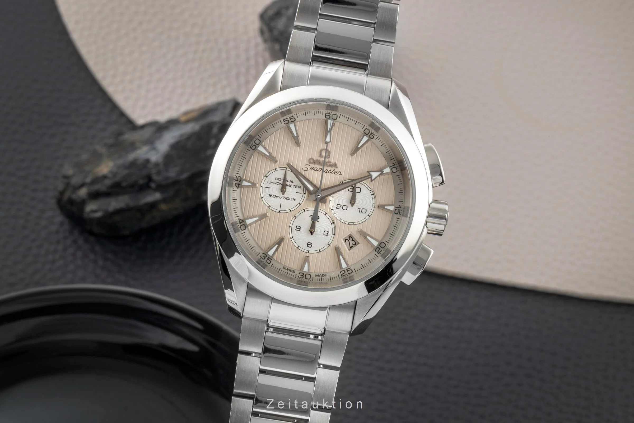 Omega Seamaster chronograph steel automatic men's watch 231.10.44.50.09.001  [2600488] - Image 2