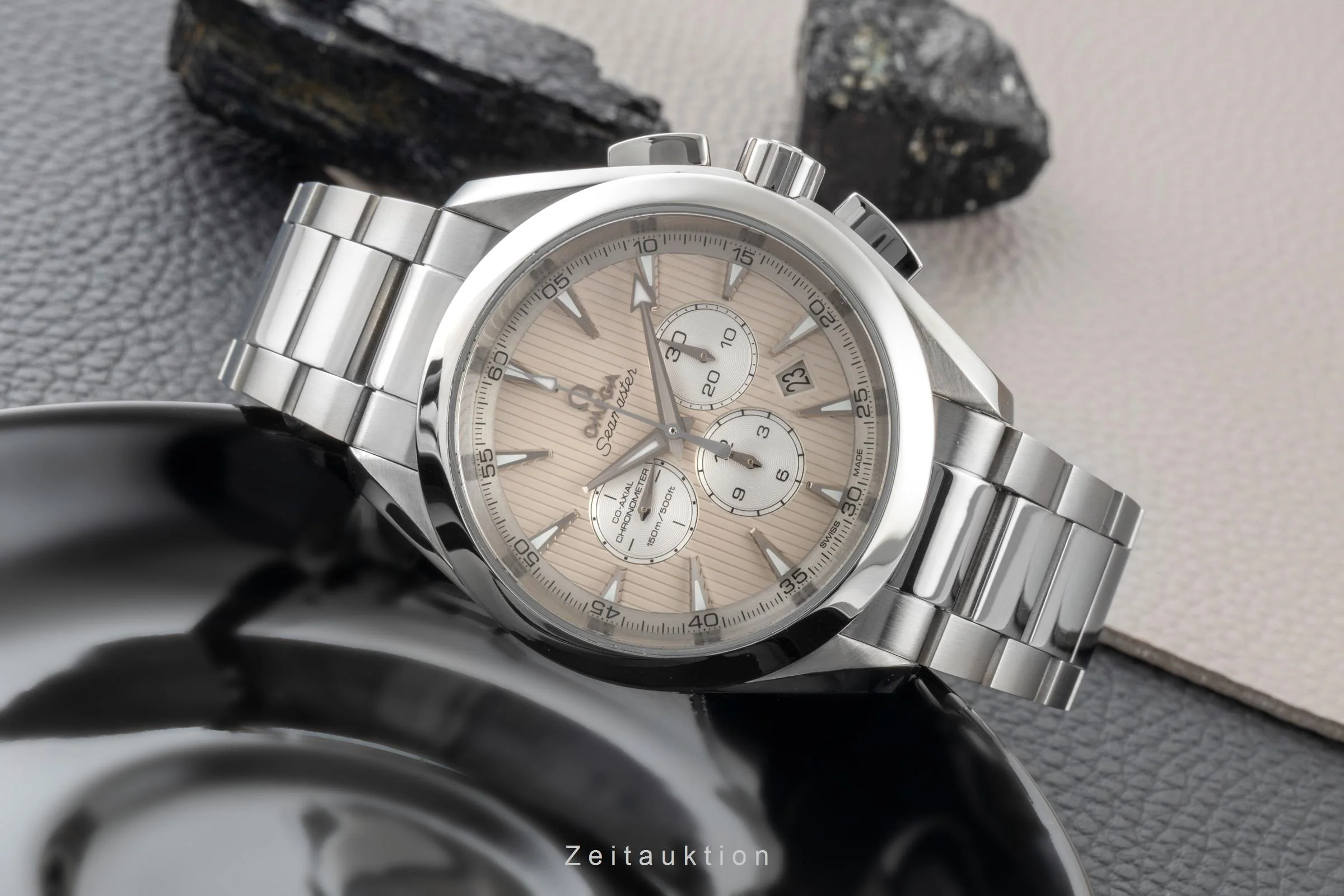 Omega Seamaster chronograph steel automatic men's watch 231.10.44.50.09.001  [2600488] - Image 3