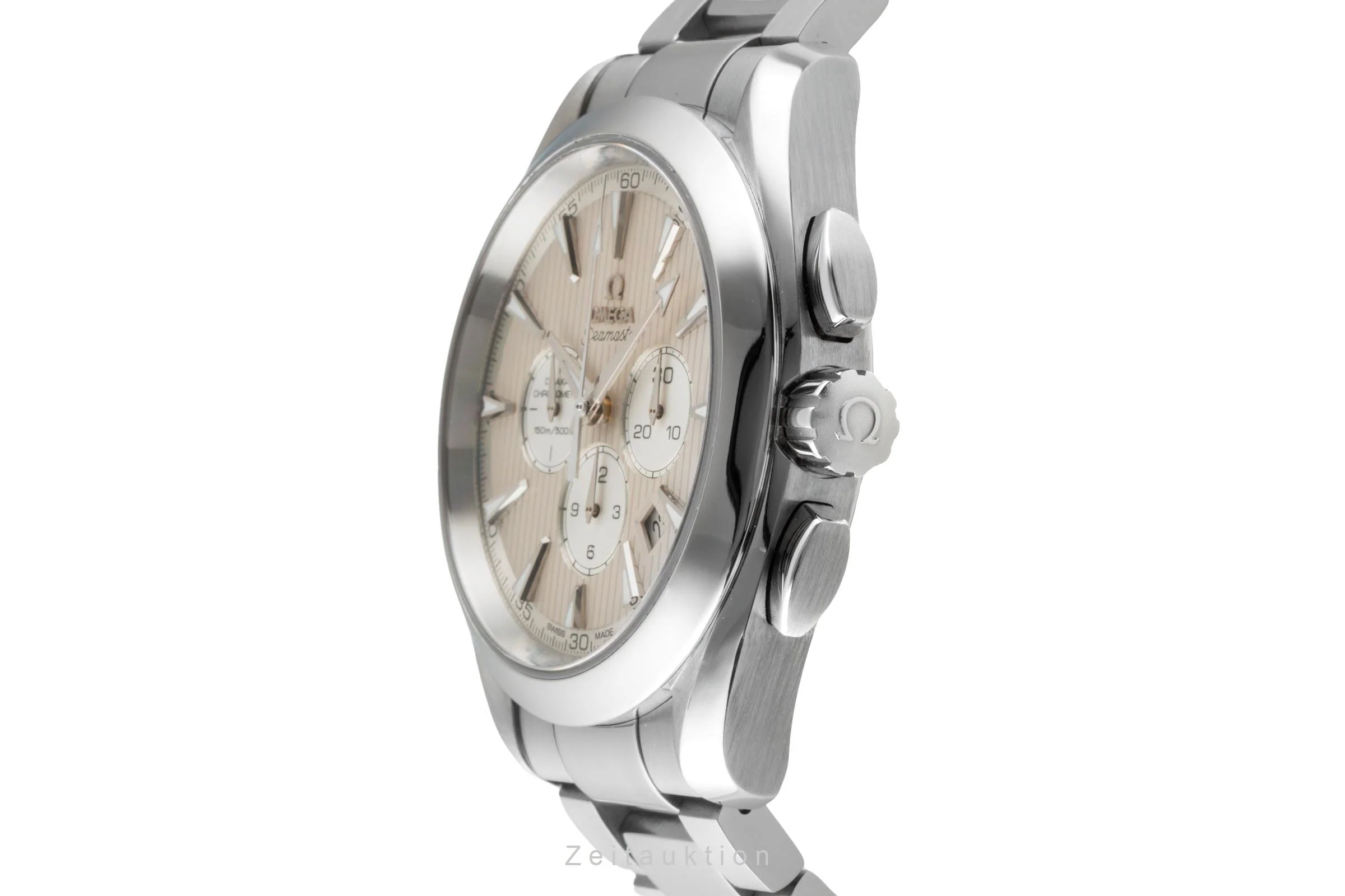 Omega Seamaster chronograph steel automatic men's watch 231.10.44.50.09.001  [2600488] - Image 7