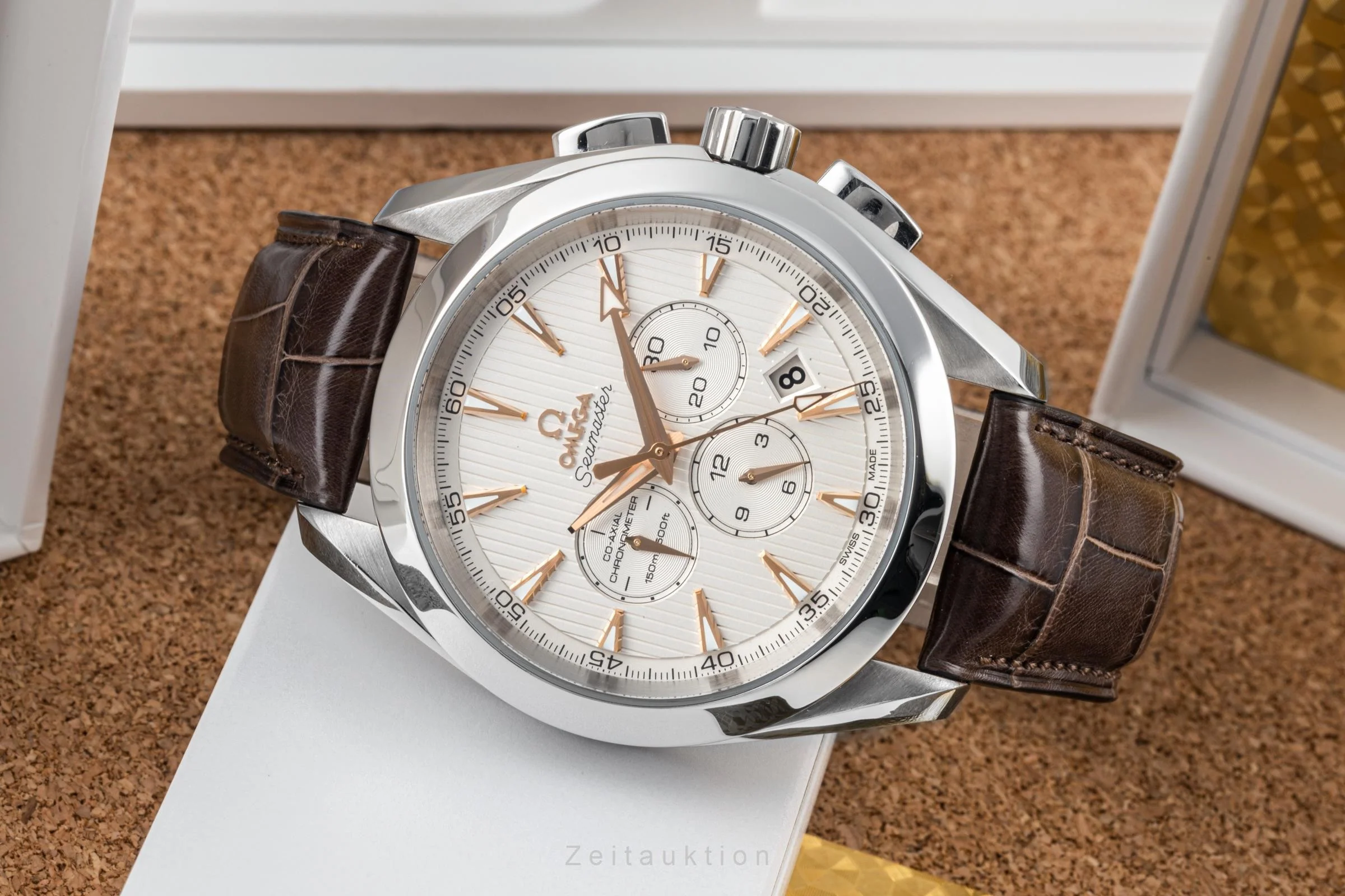 Omega Seamaster chronograph steel automatic men's watch 231.13.44.50.02.001  [2304835] - Image 2