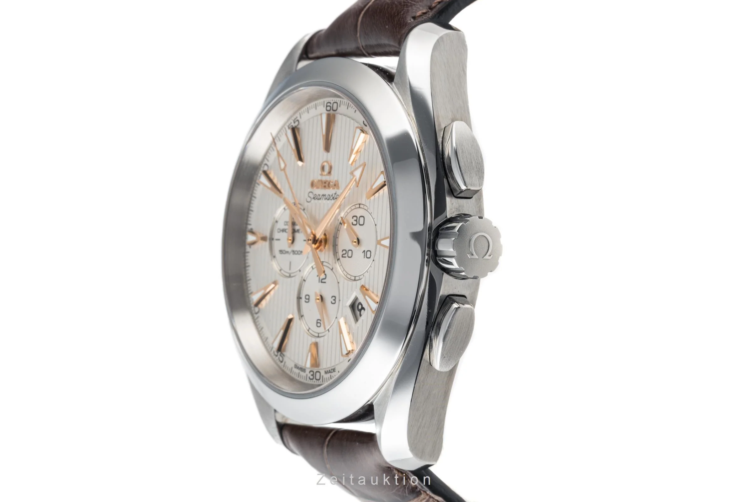 Omega Seamaster chronograph steel automatic men's watch 231.13.44.50.02.001  [2304835] - Image 6