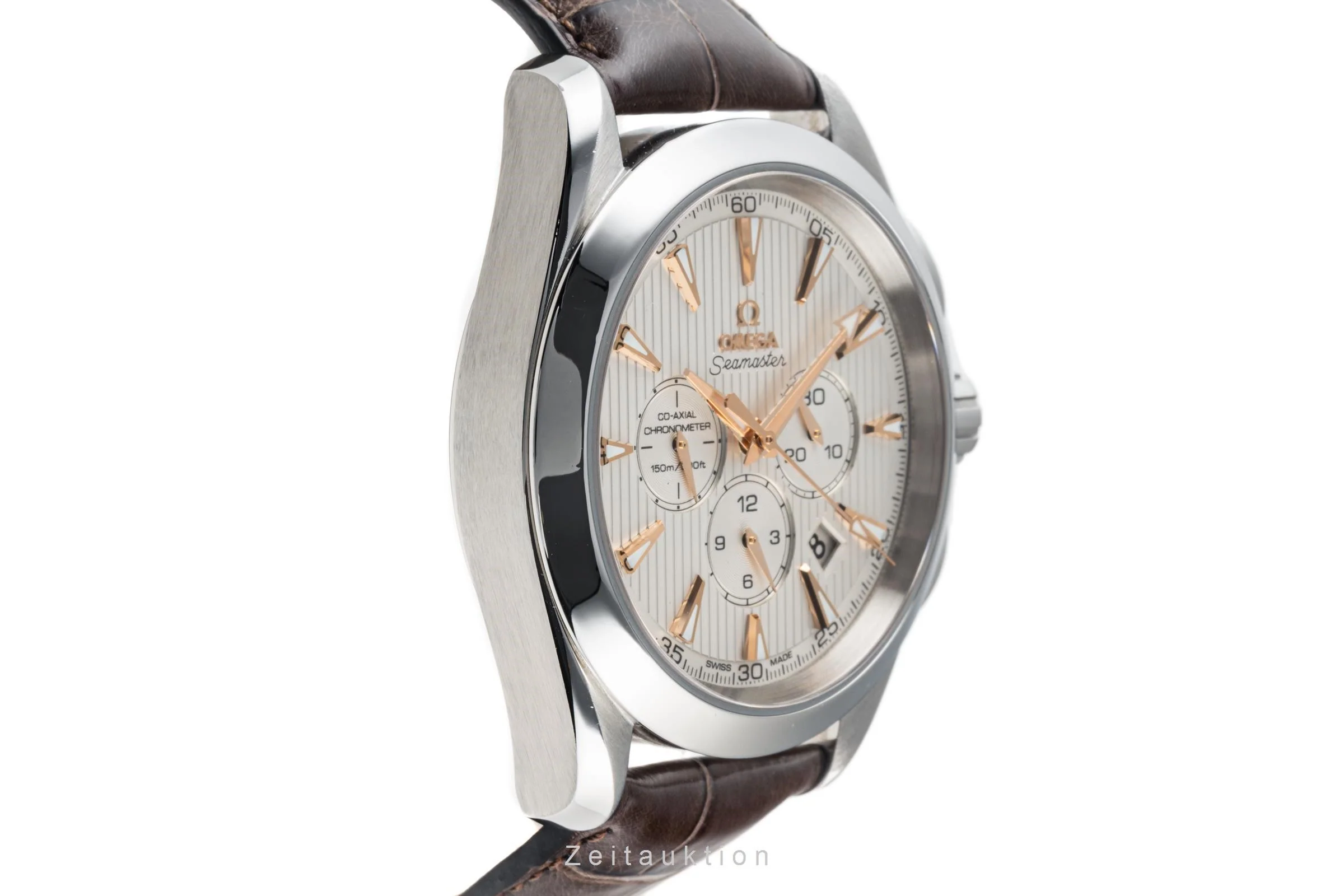 Omega Seamaster chronograph steel automatic men's watch 231.13.44.50.02.001  [2304835] - Image 7