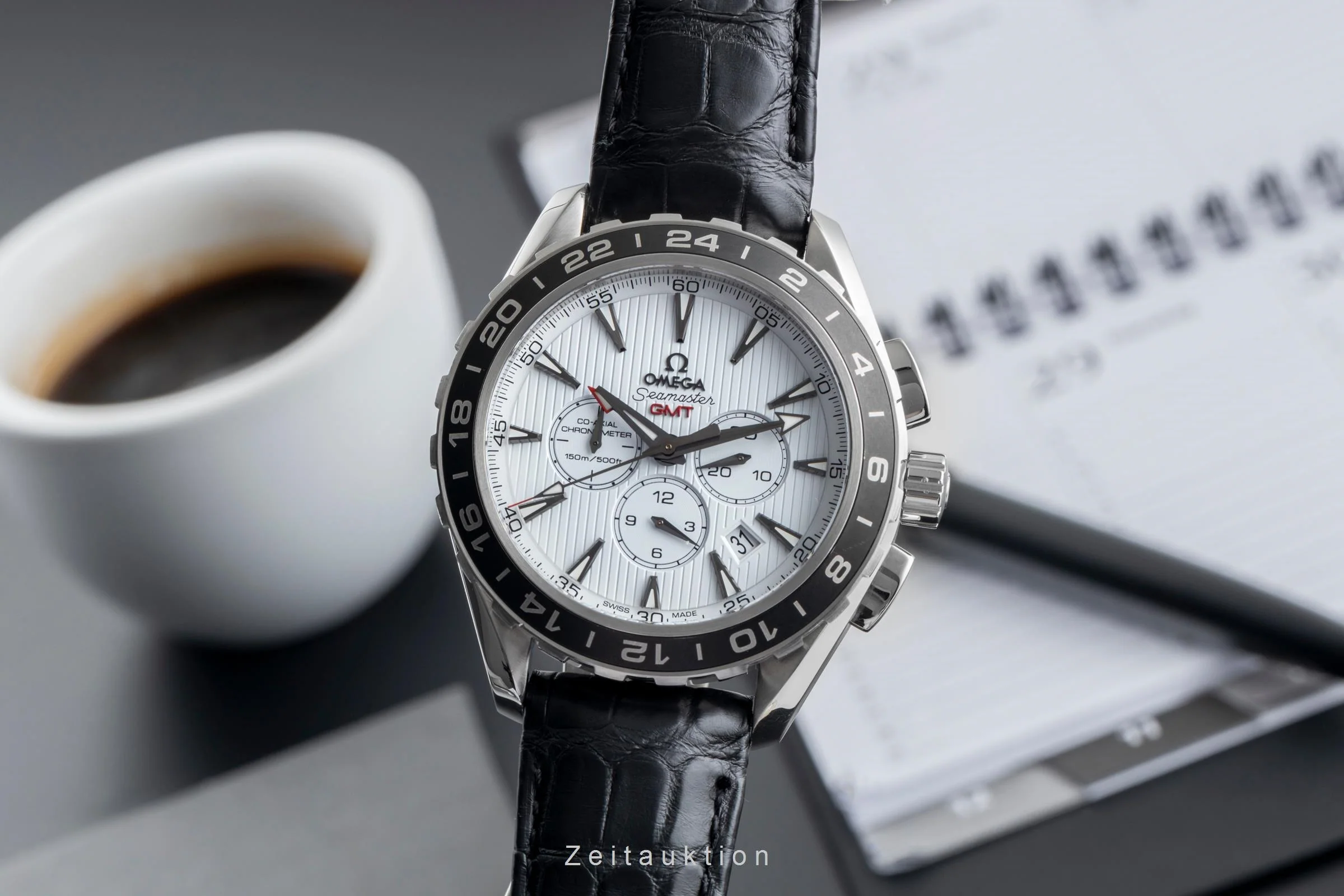 Omega Seamaster chronograph steel automatic men's watch 231.13.44.52.04.001  [2502440] - Image 2
