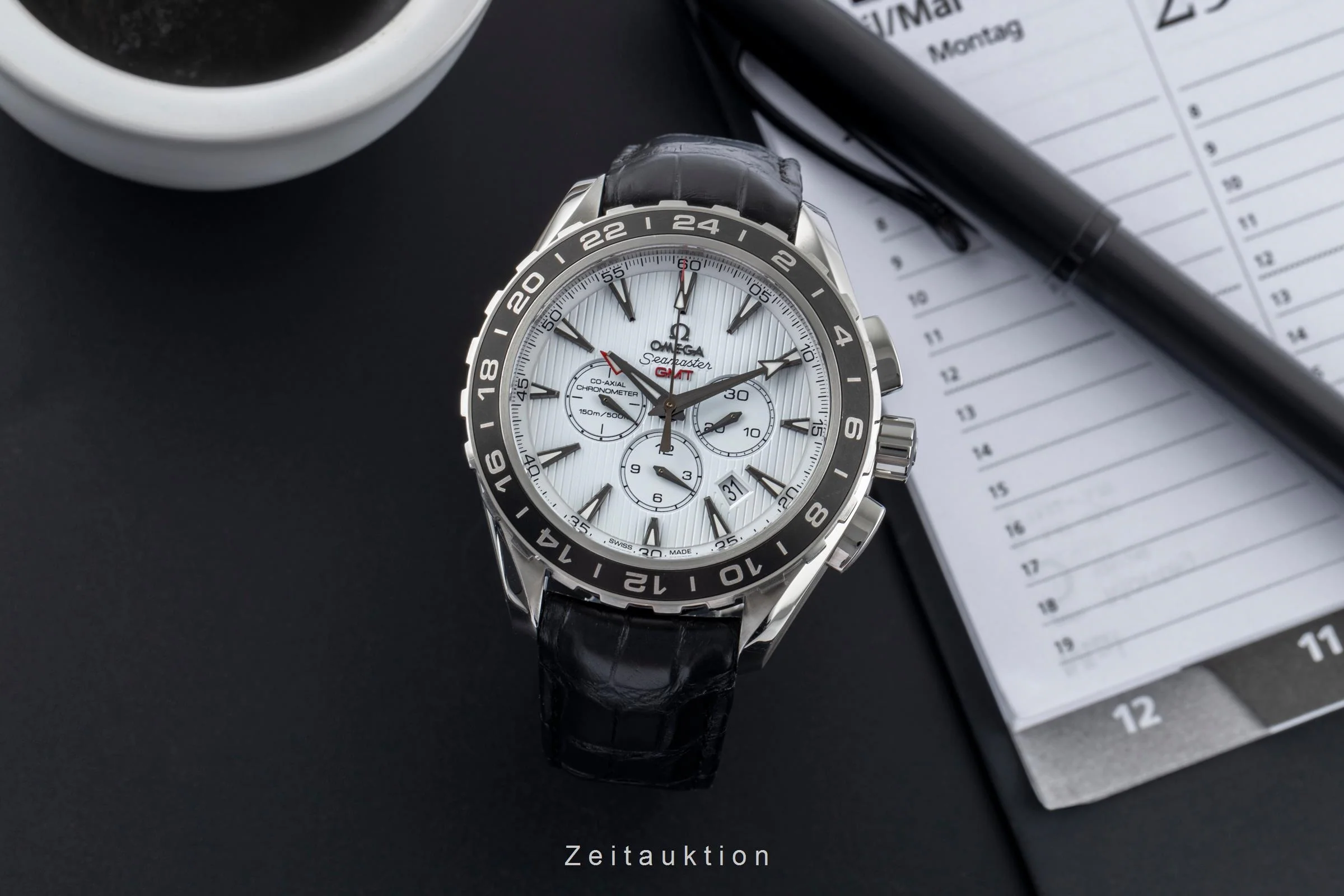 Omega Seamaster chronograph steel automatic men's watch 231.13.44.52.04.001  [2502440] - Image 4