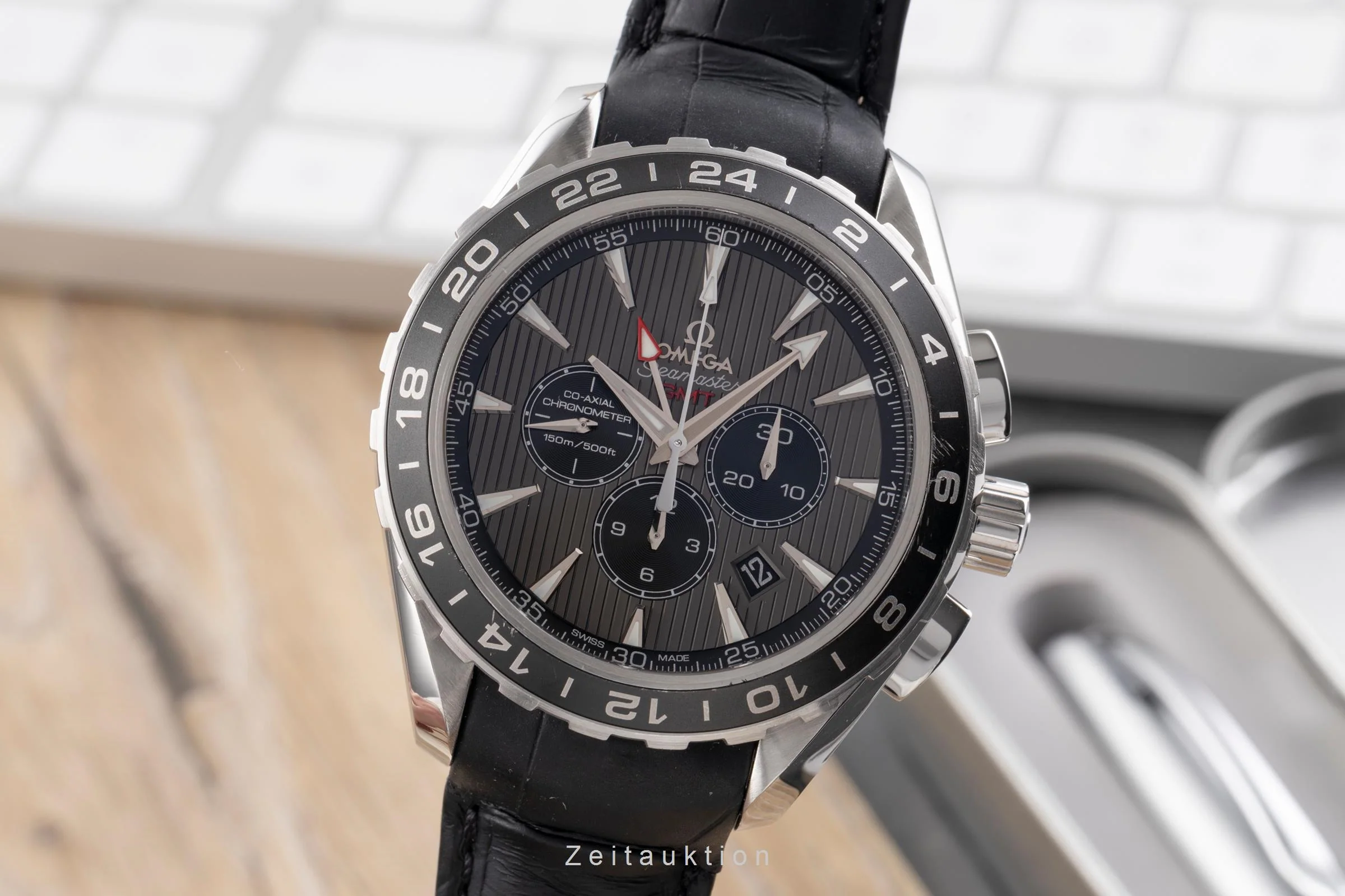 Omega Seamaster chronograph steel automatic men's watch 231.13.44.52.06.001  [2503383] - Image 2