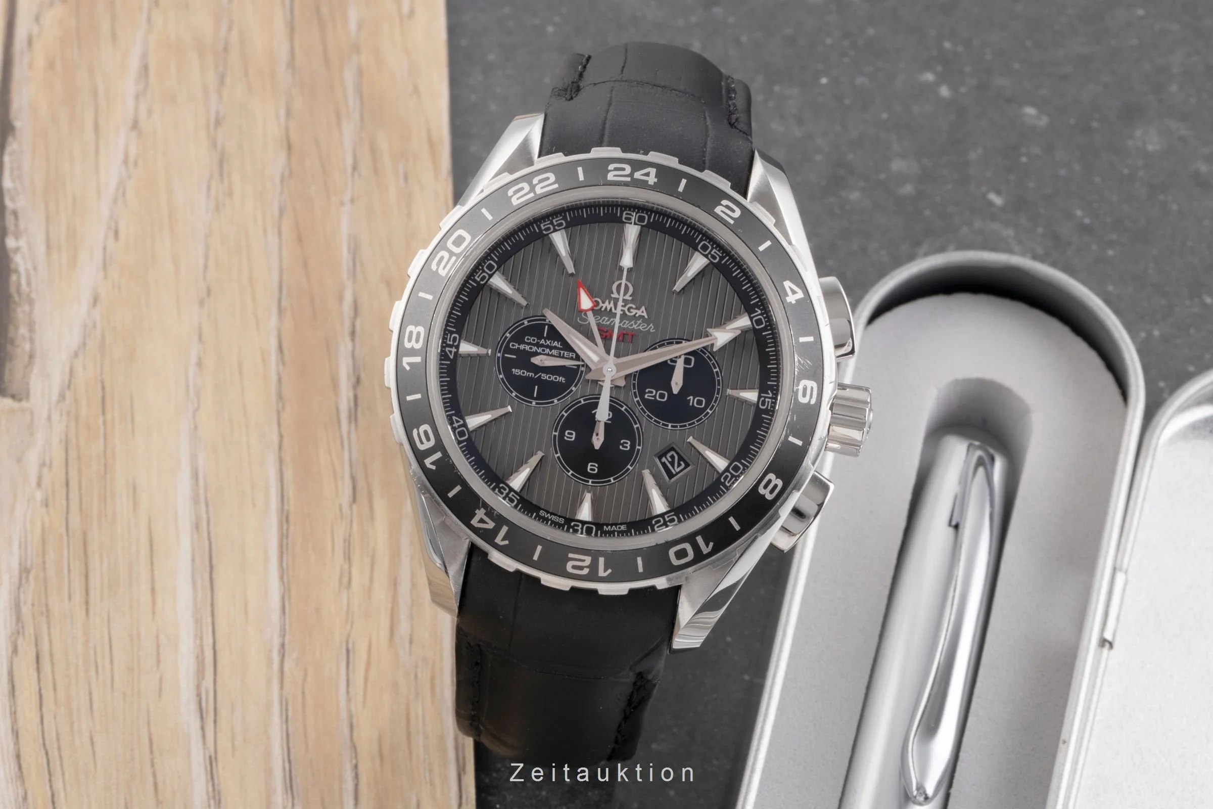 Omega Seamaster chronograph steel automatic men's watch 231.13.44.52.06.001  [2503383] - Image 4