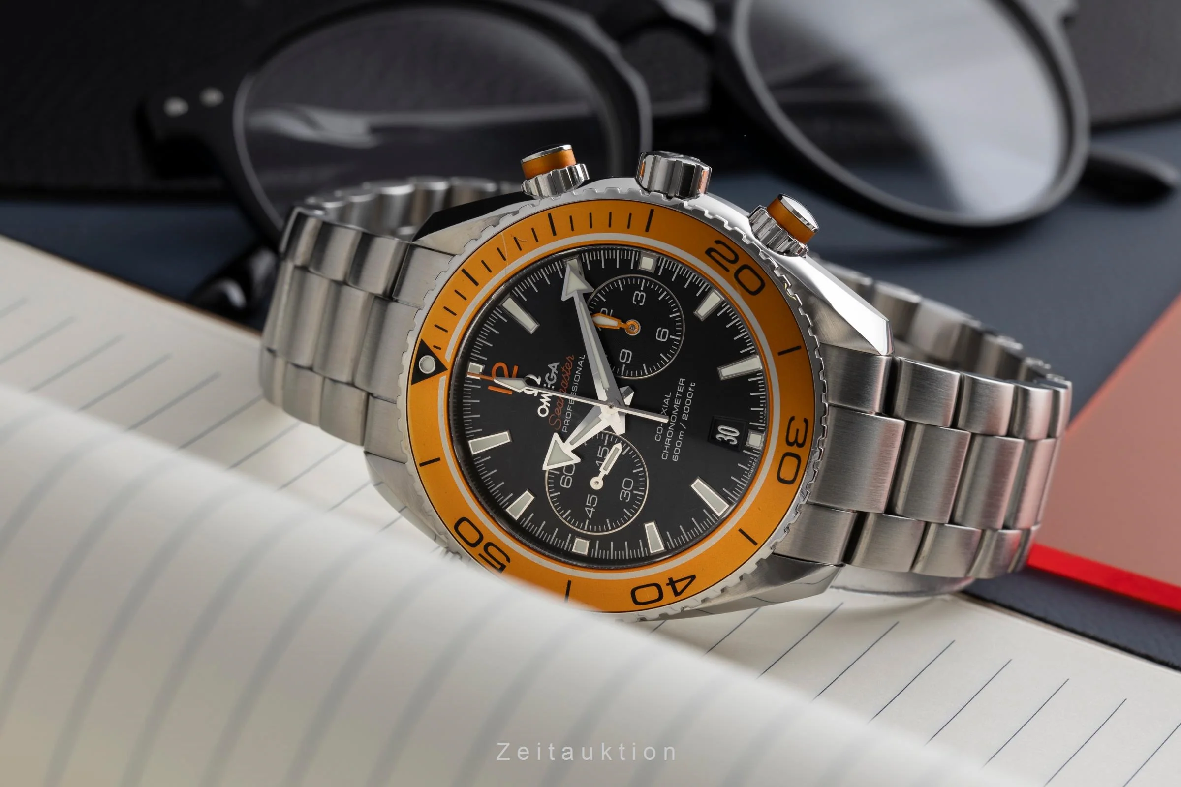 Omega Seamaster chronograph steel automatic men's watch 232.30.46.51.01.002 LP: 9900EUR  [2502279] - Image 3