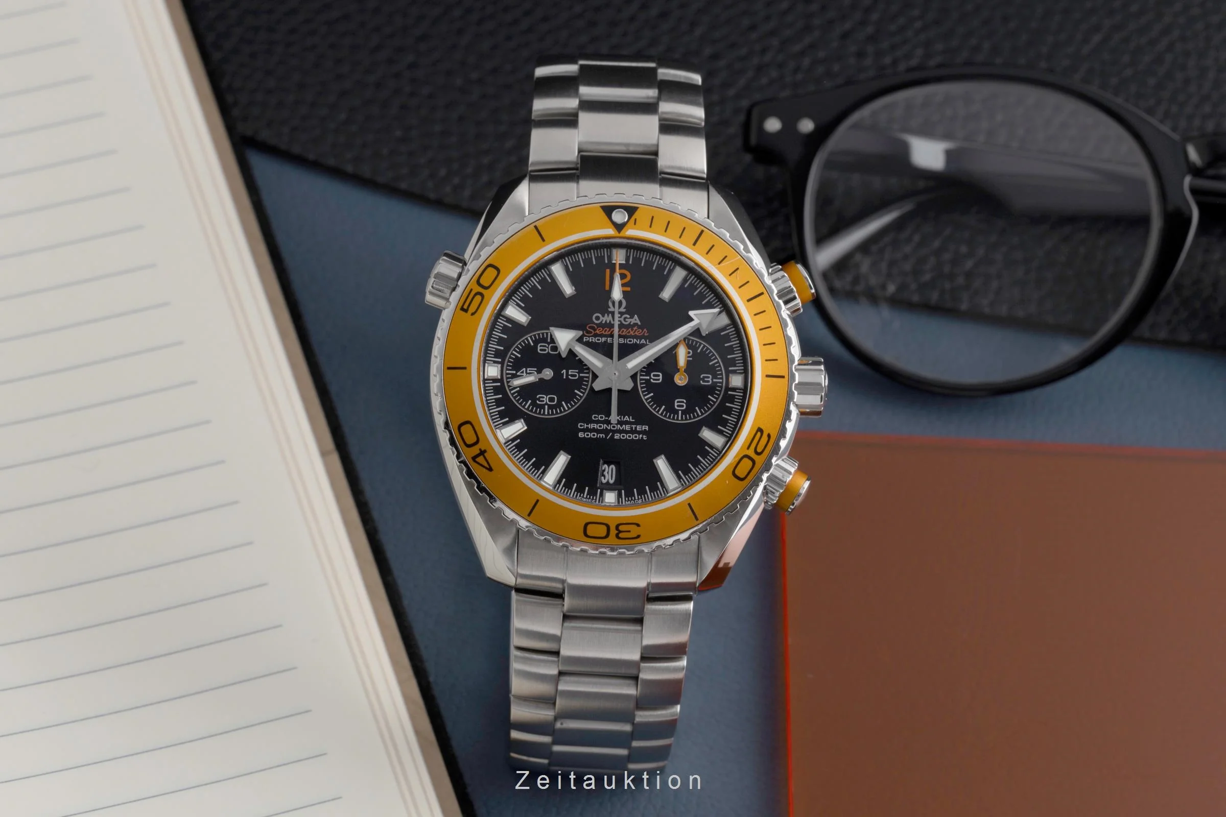 Omega Seamaster chronograph steel automatic men's watch 232.30.46.51.01.002 LP: 9900EUR  [2502279] - Image 4
