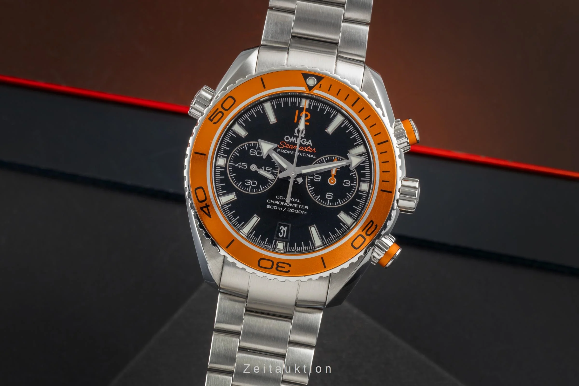 Omega Seamaster chronograph steel automatic men's watch 232.30.46.51.01.002 LP: 9900EUR  [2600290] - Image 2