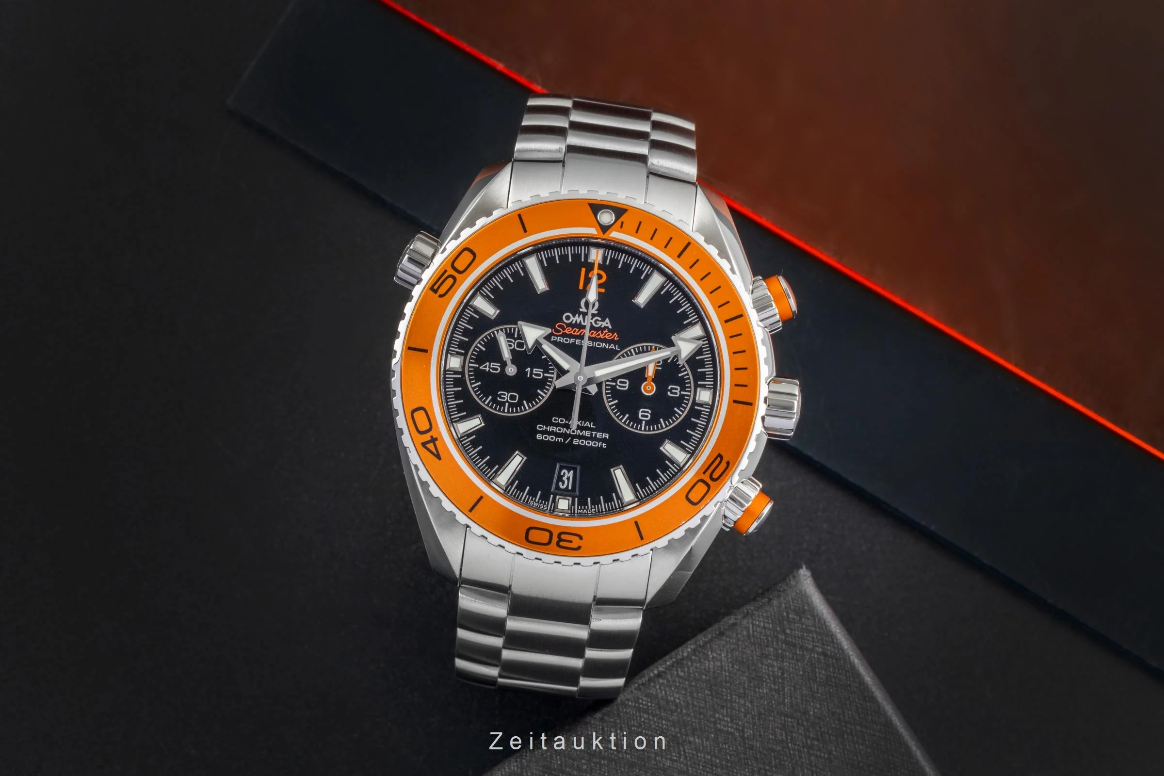 Omega Seamaster chronograph steel automatic men's watch 232.30.46.51.01.002 LP: 9900EUR  [2600290] - Image 4