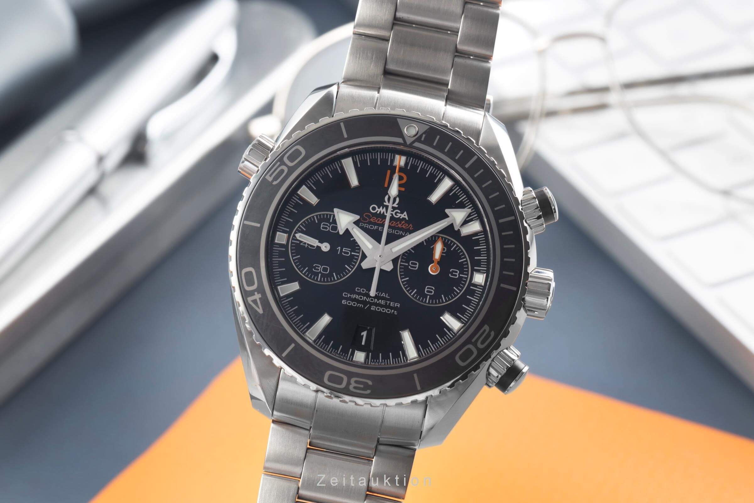 Omega Seamaster chronograph steel automatic men's watch 232.30.46.51.01.003 LP: 9900EUR  [2500112] - Image 2