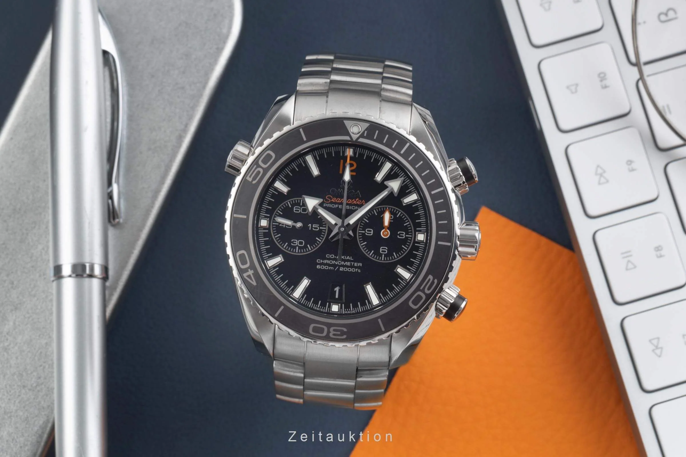 Omega Seamaster chronograph steel automatic men's watch 232.30.46.51.01.003 LP: 9900EUR  [2500112] - Image 4