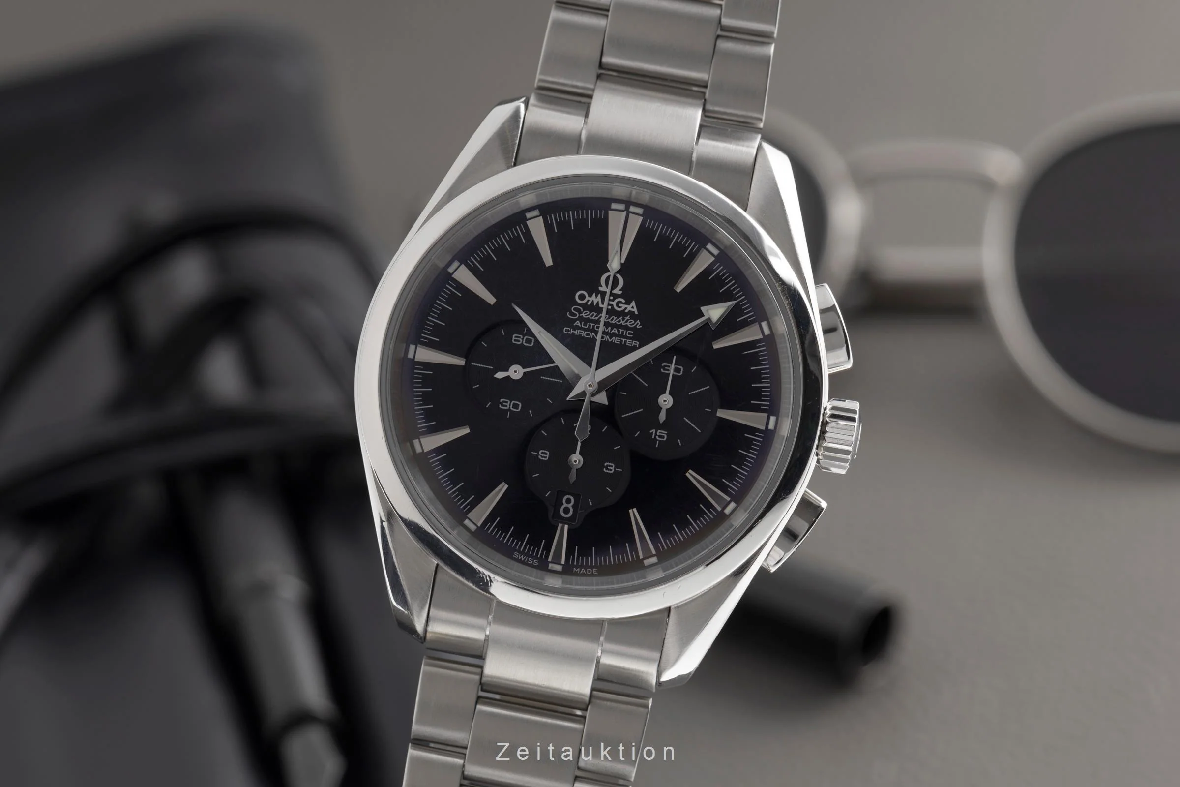 Omega Seamaster chronograph steel automatic men's watch 2512.50.00  [2500989] - Image 2