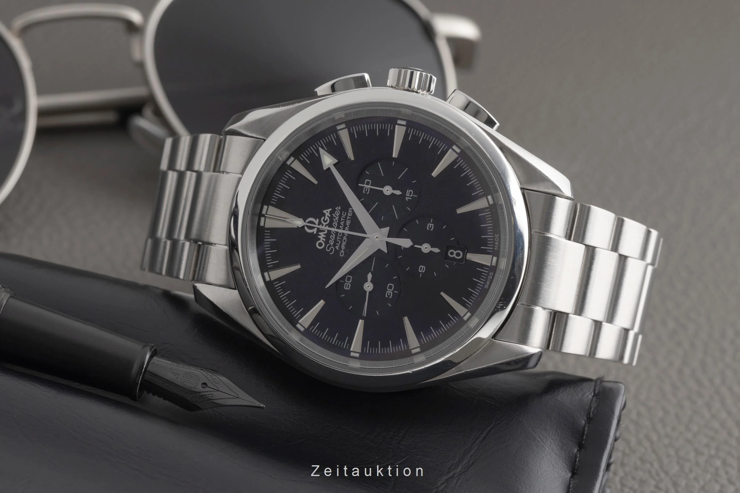 Omega Seamaster chronograph steel automatic men's watch 2512.50.00  [2500989] - Image 3