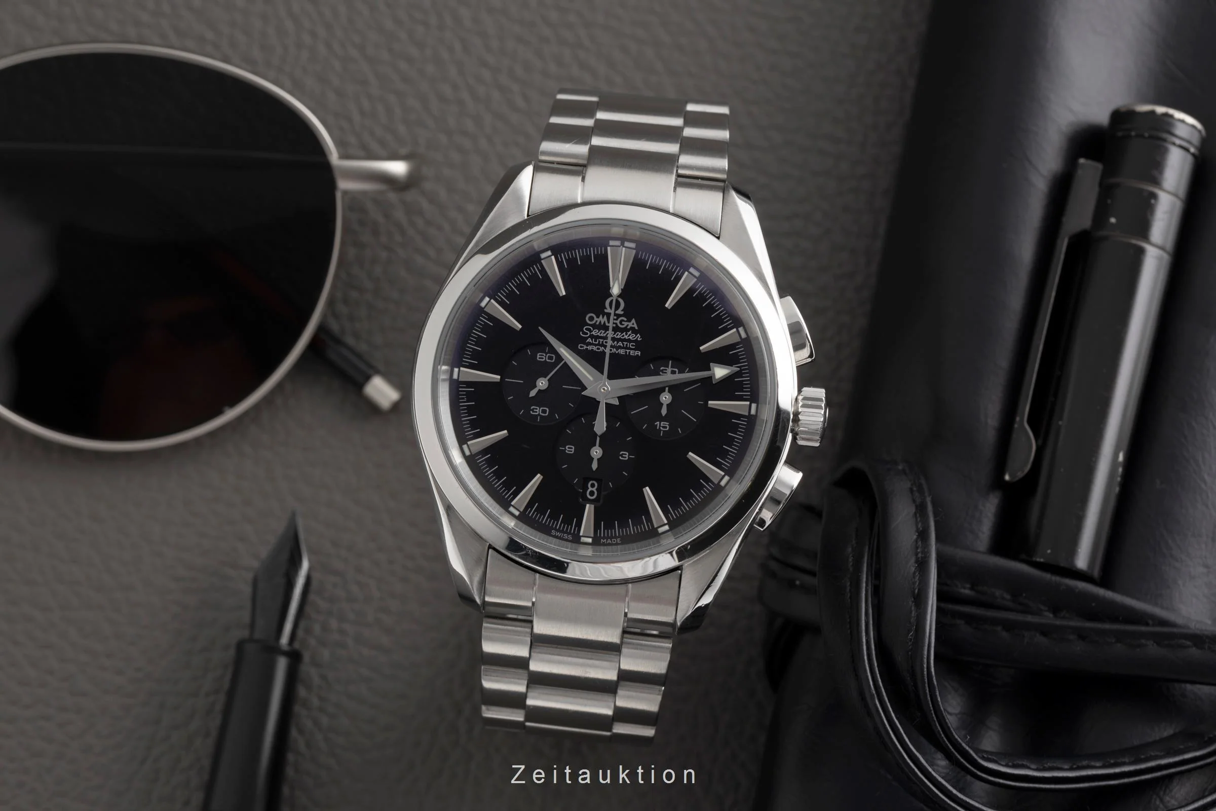 Omega Seamaster chronograph steel automatic men's watch 2512.50.00  [2500989] - Image 4