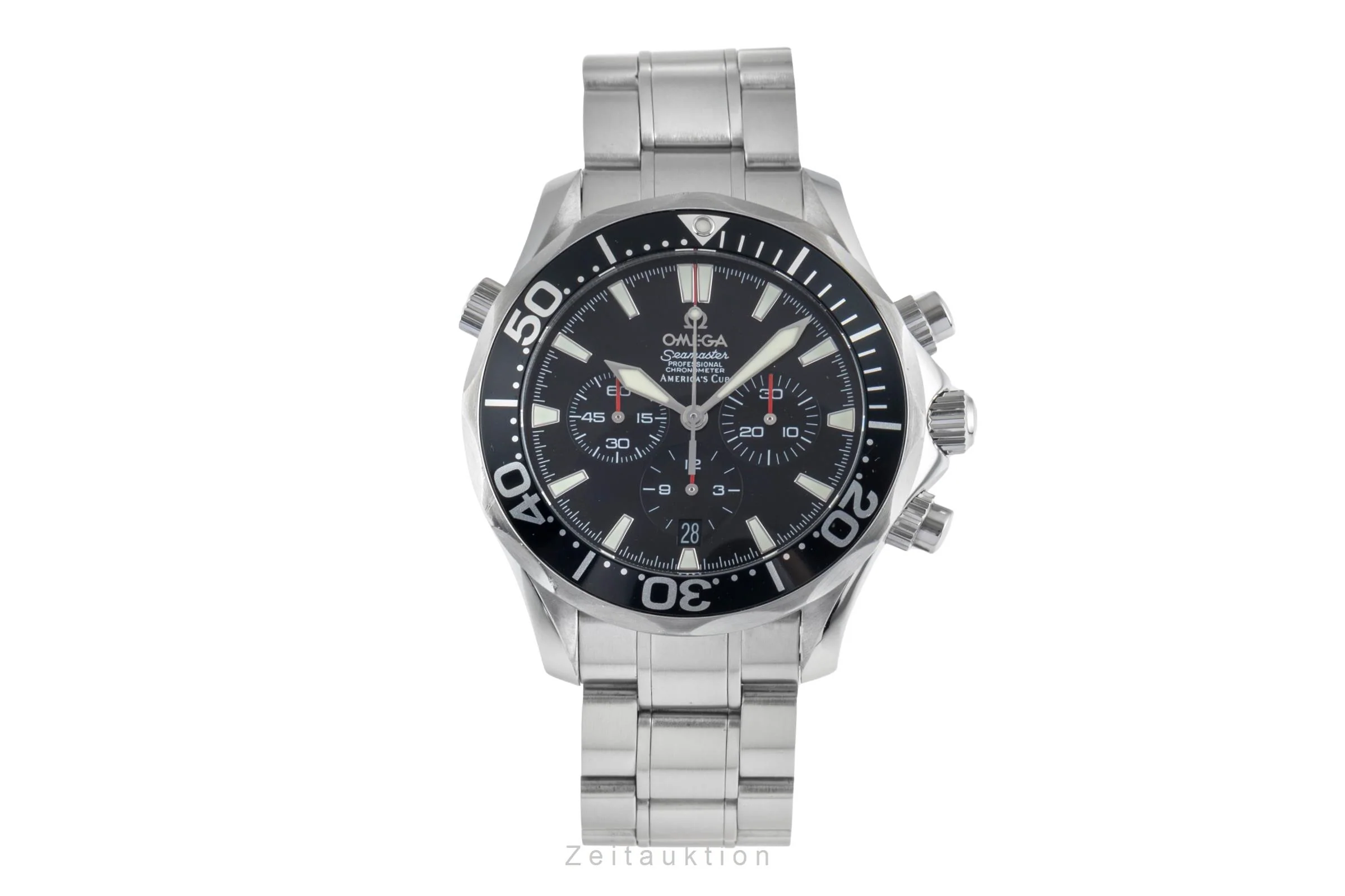 Omega Seamaster chronograph steel automatic men's watch 2594.50.00 LP: 9300EUR  [2501638] - Image 5