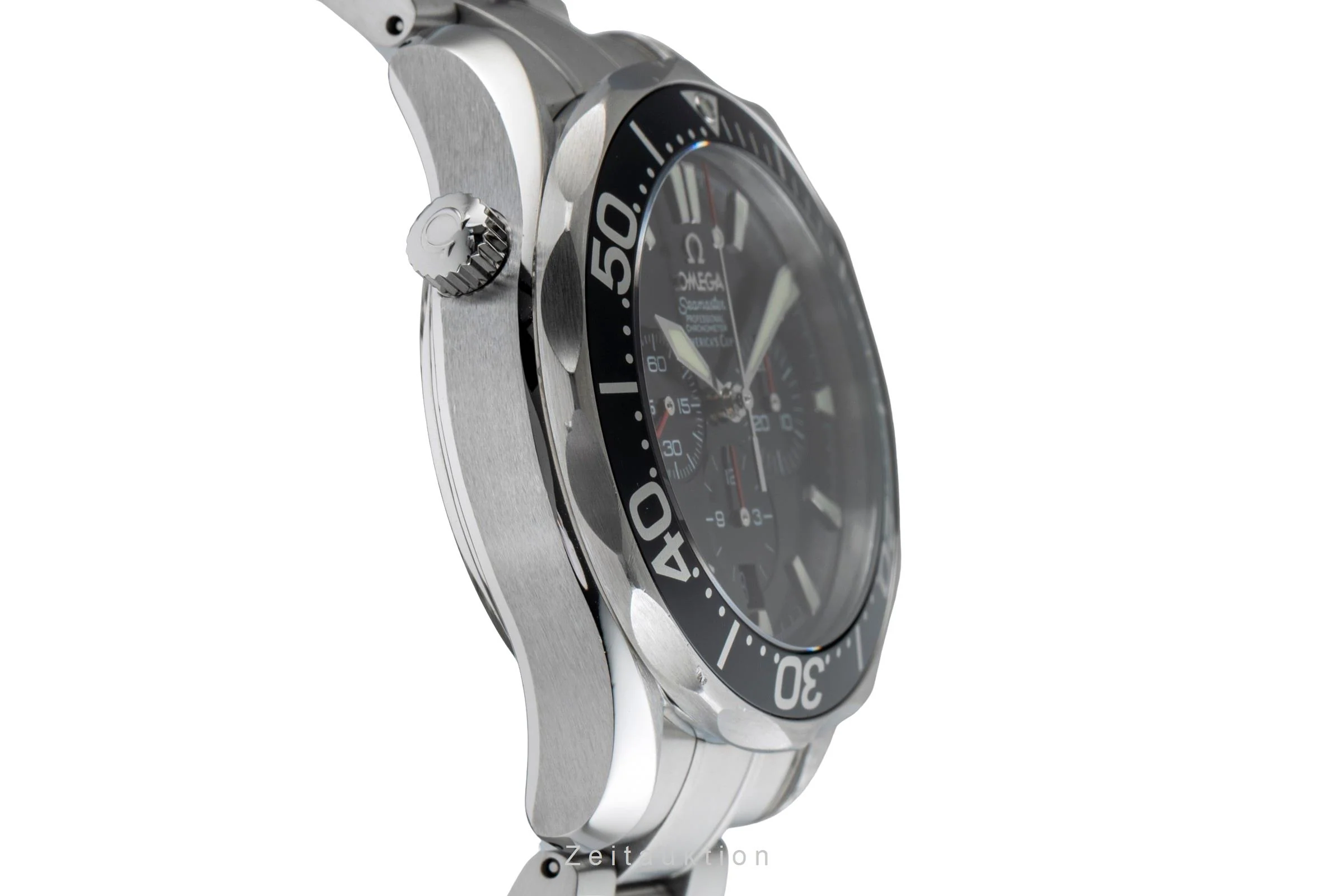 Omega Seamaster chronograph steel automatic men's watch 2594.50.00 LP: 9300EUR  [2501638] - Image 8