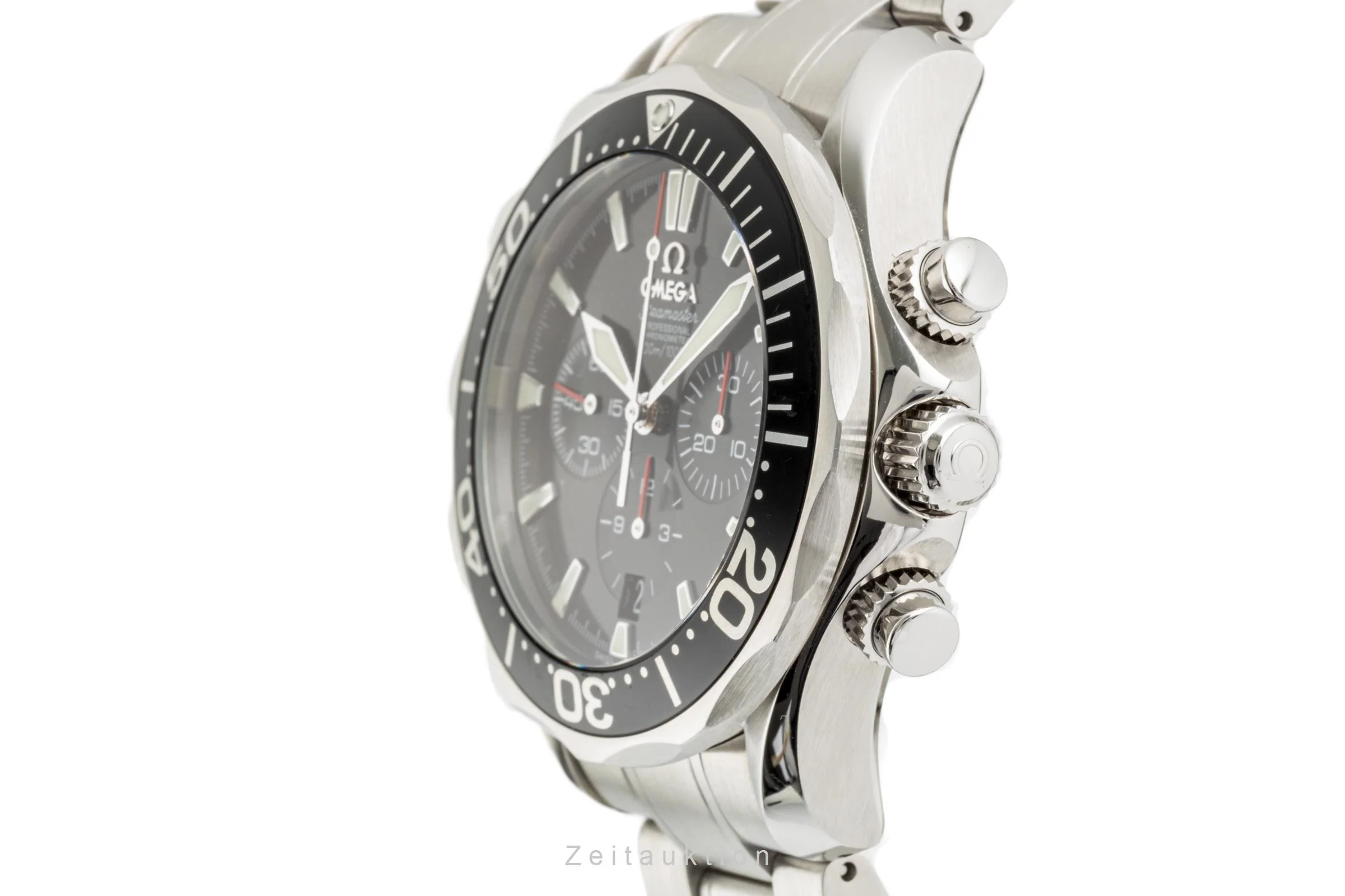 Omega Seamaster chronograph steel automatic men's watch 2594.52.00 LP: 5000EUR  [2302263] - Image 6