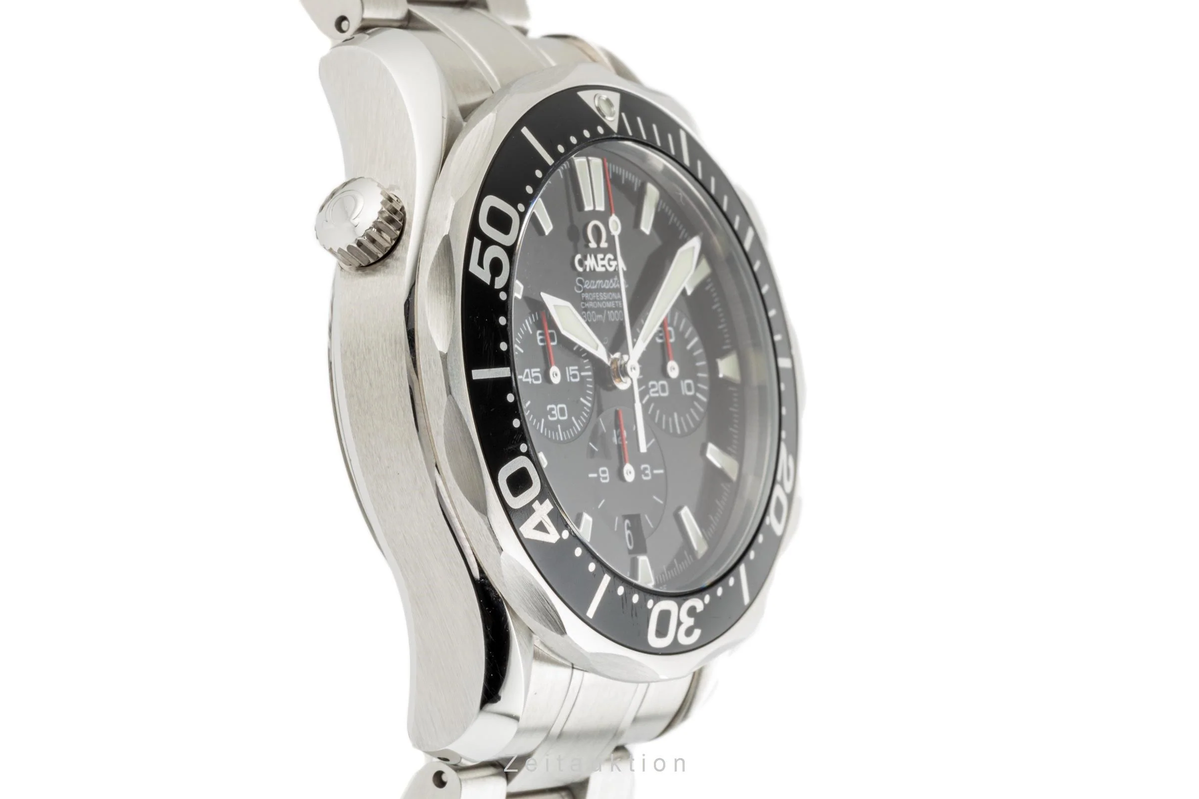 Omega Seamaster chronograph steel automatic men's watch 2594.52.00 LP: 5000EUR  [2302263] - Image 7