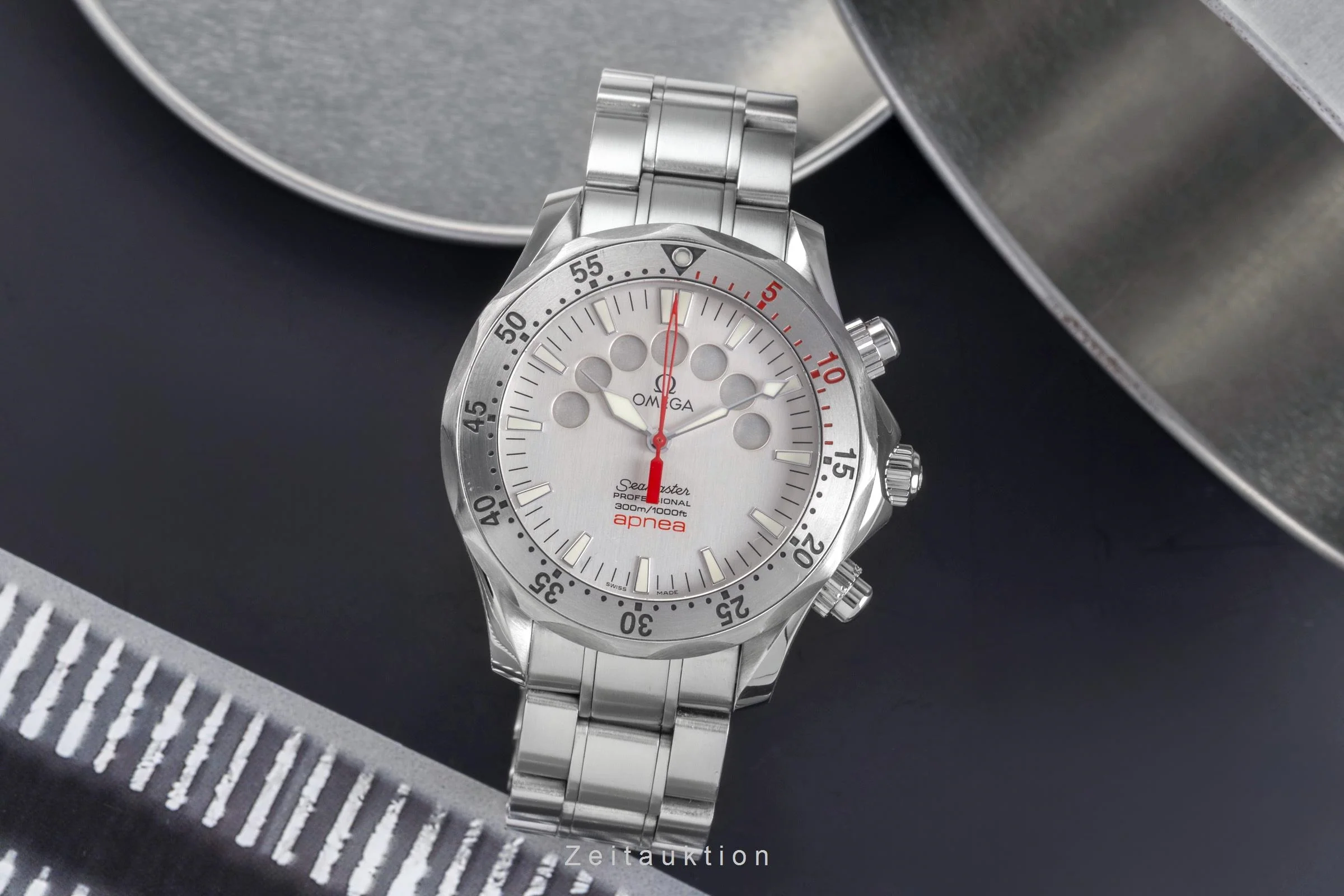 Omega Seamaster chronograph steel automatic men's watch 2595.30.00  [2502974] - Image 4