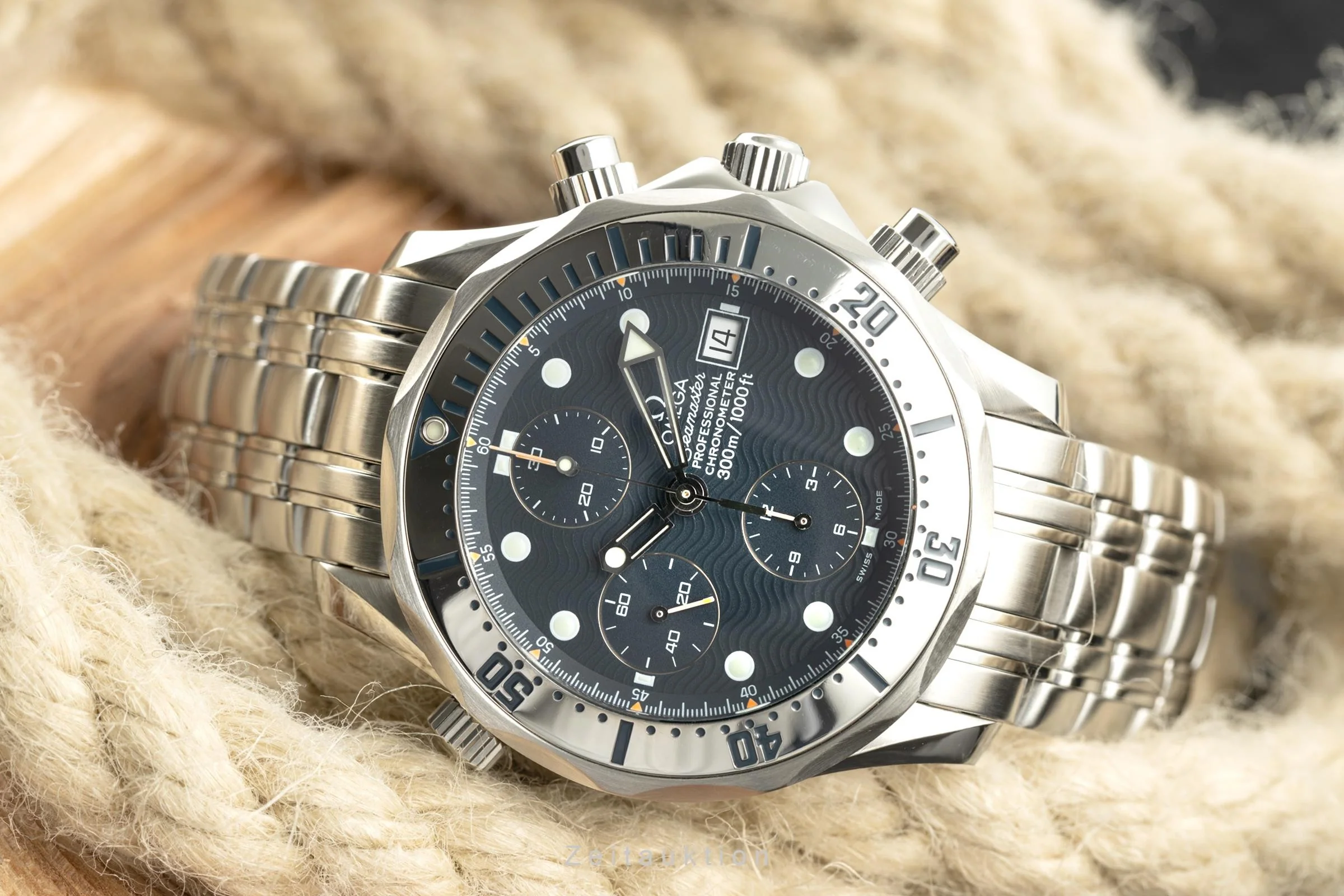Omega Seamaster chronograph steel automatic men's watch 2598.80.00  [2201036] - Image 2