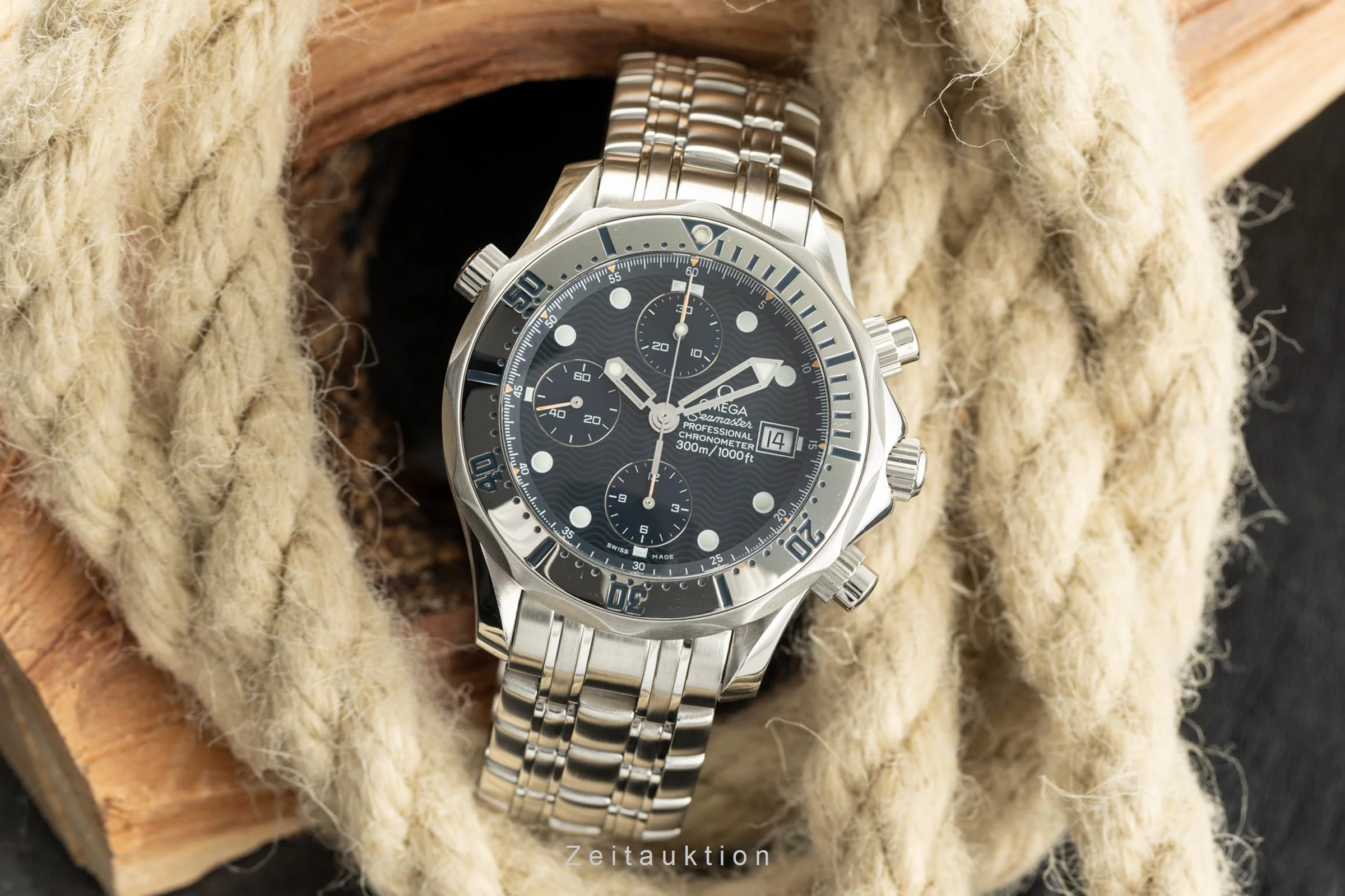 Omega Seamaster chronograph steel automatic men's watch 2598.80.00  [2201036] - Image 3