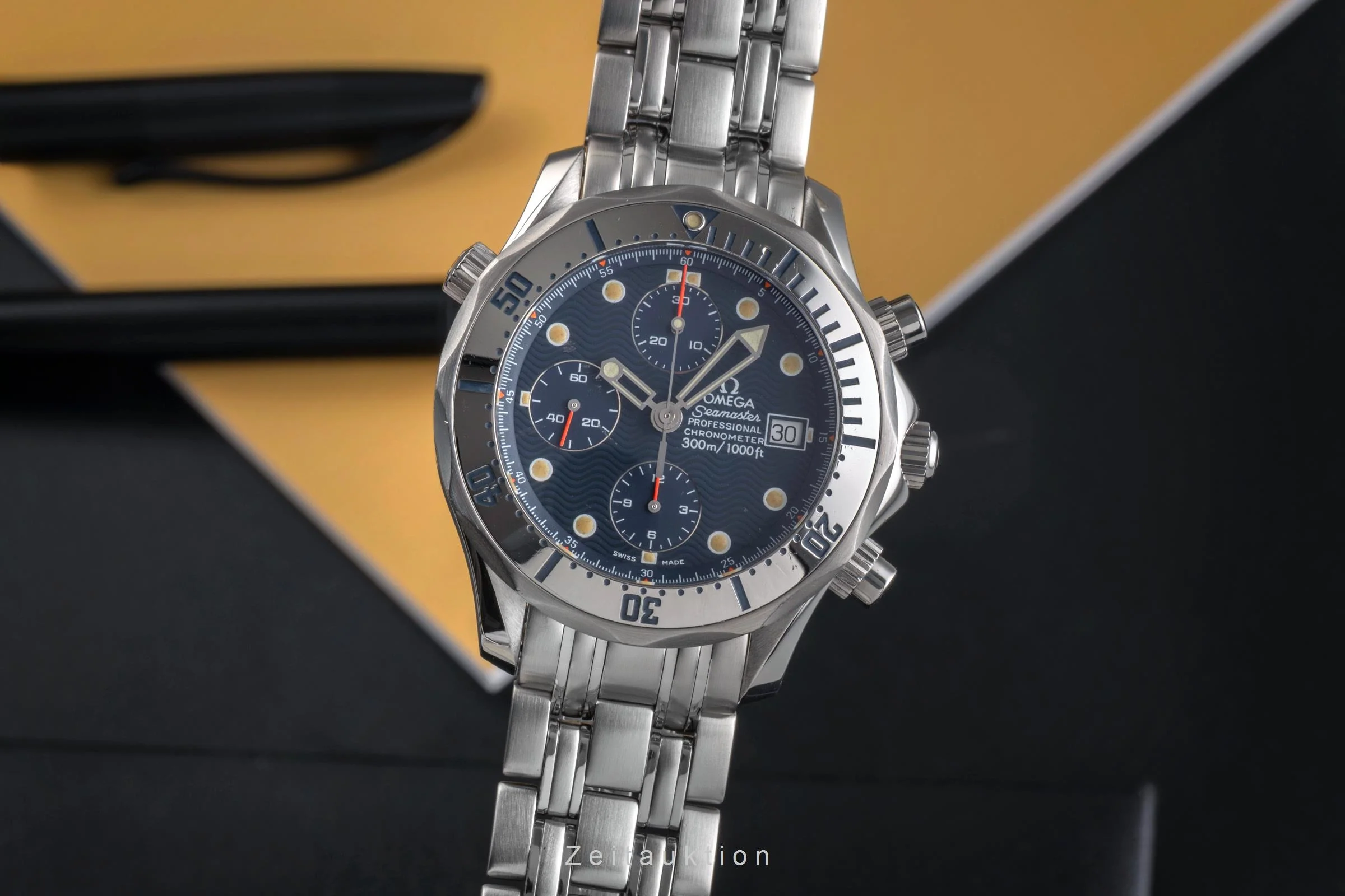 Omega Seamaster chronograph steel automatic men's watch 2598.80.00  [2503020] - Image 2