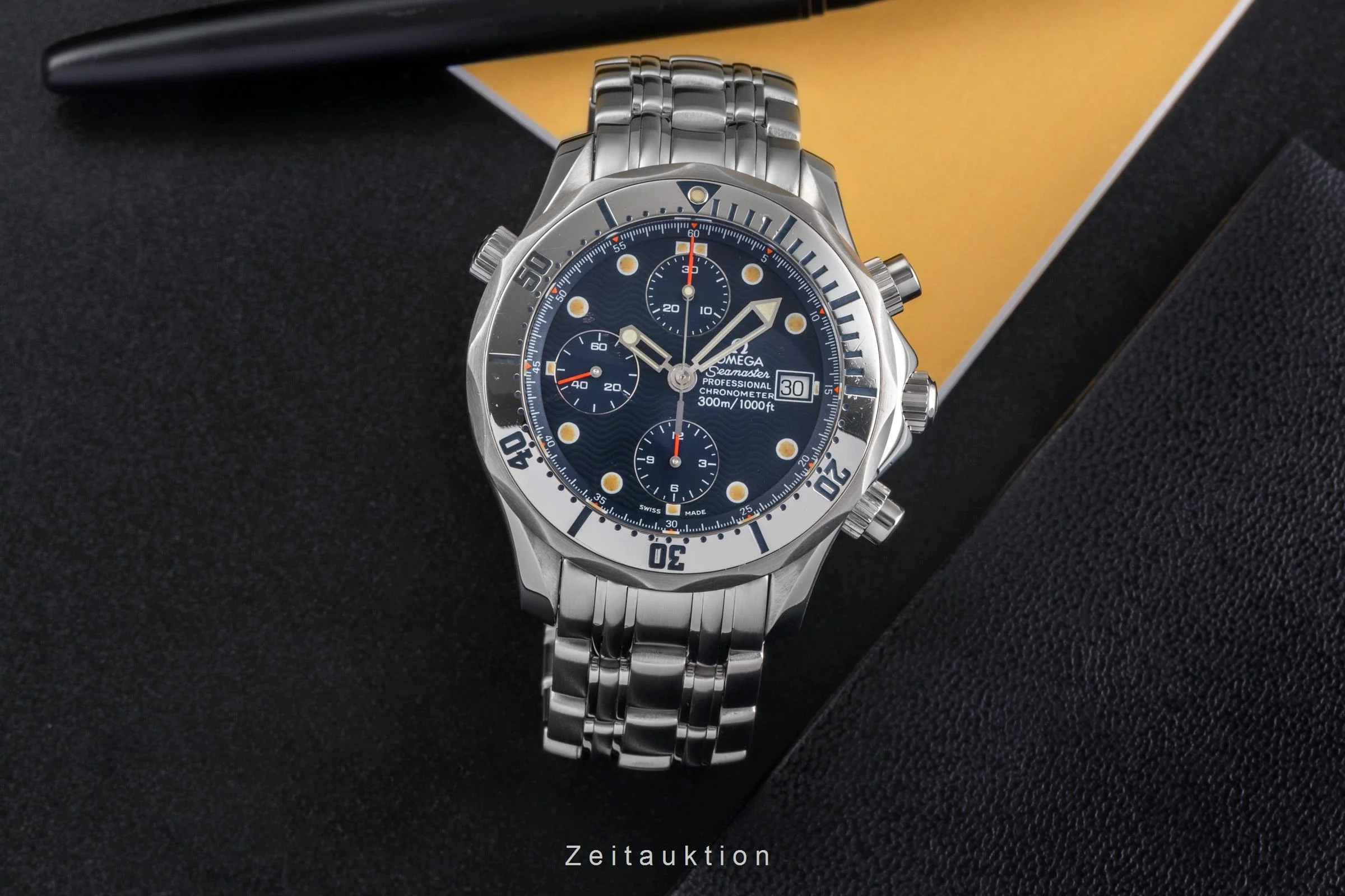 Omega Seamaster chronograph steel automatic men's watch 2598.80.00  [2503020] - Image 4