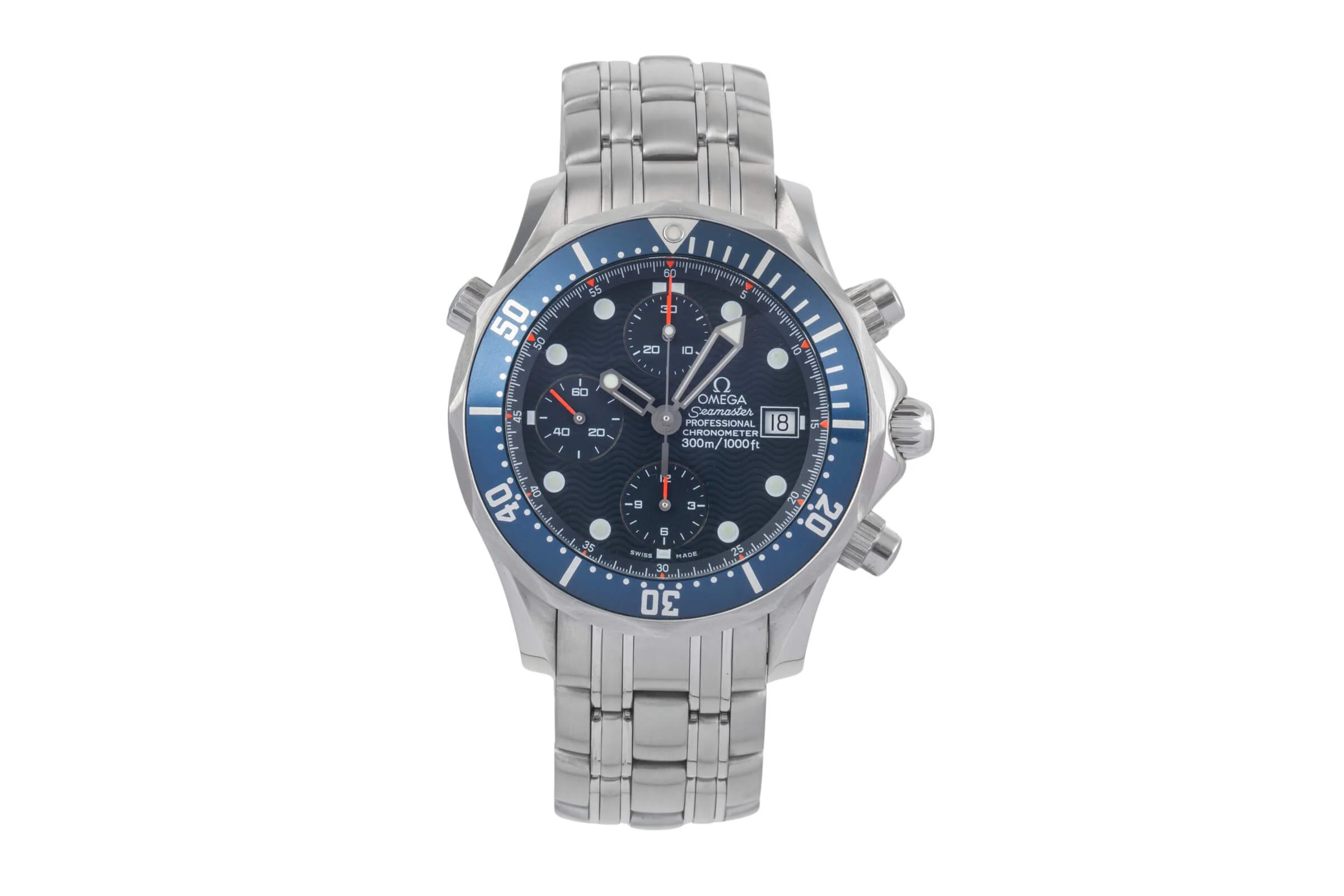 Omega Seamaster chronograph steel automatic men's watch 2599.80.00  [2500551] - Image 5